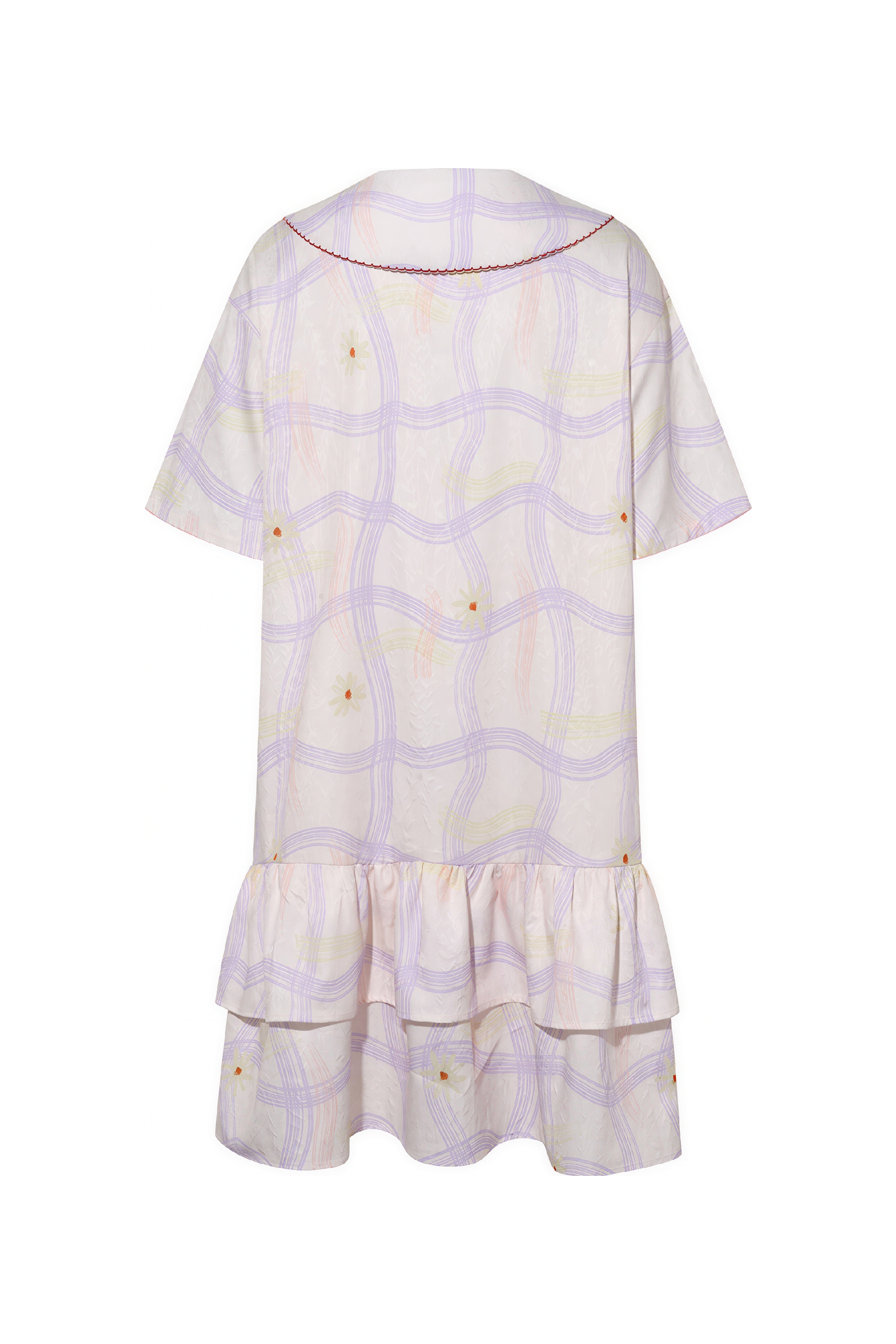 Peter Pan Collar Mini Dress