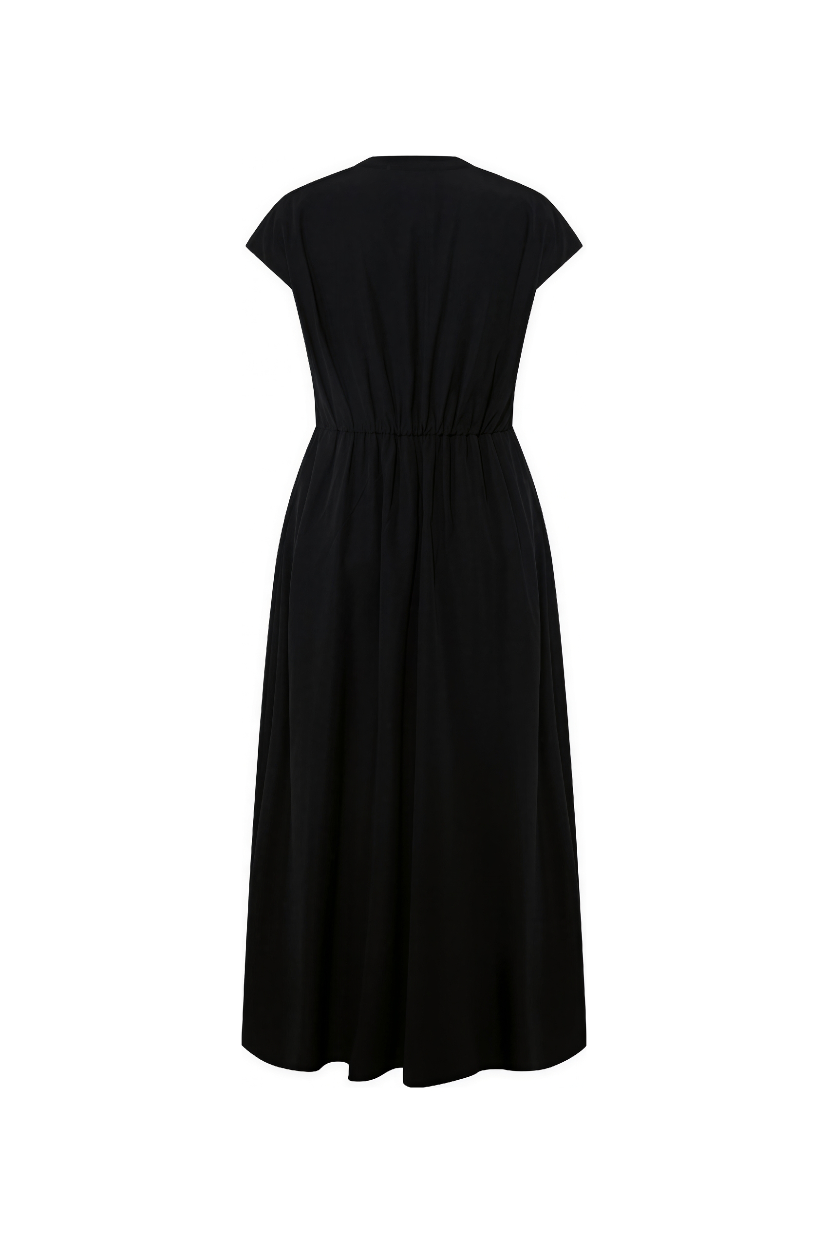 Designer Waist-Cinched Dress-LYONSENS