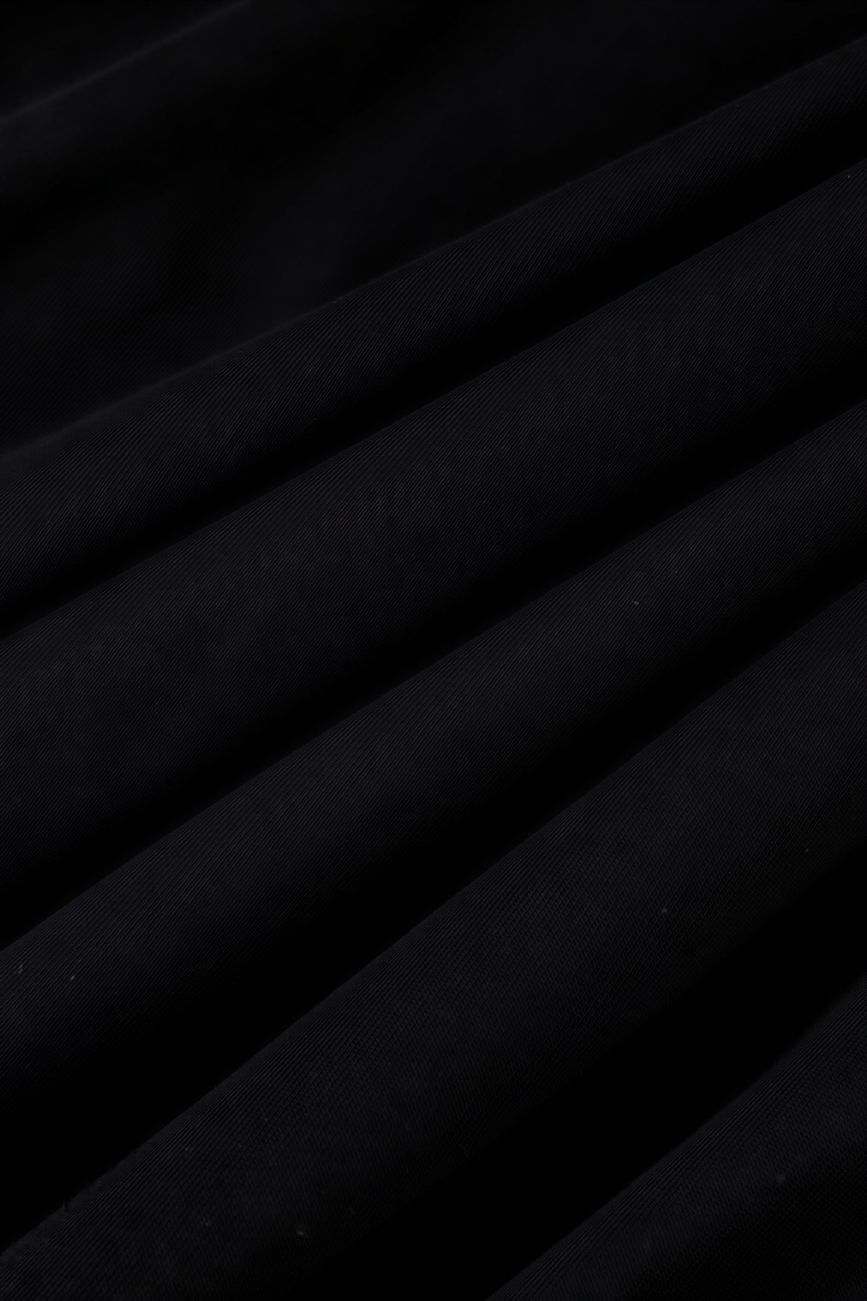 Black Relaxed-Fit Printed Lace Designer Dress