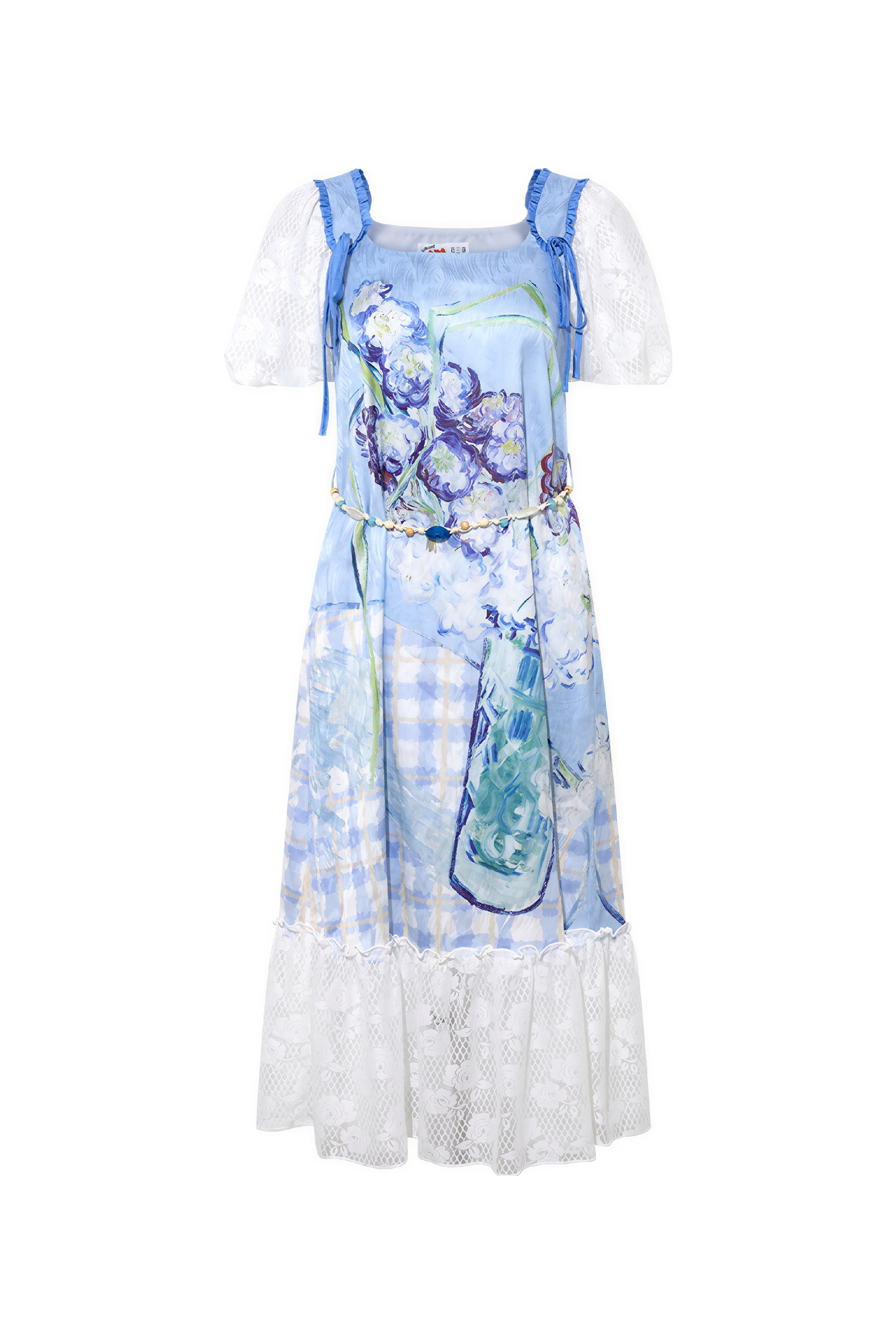 Blue Vacation-Inspired Dress