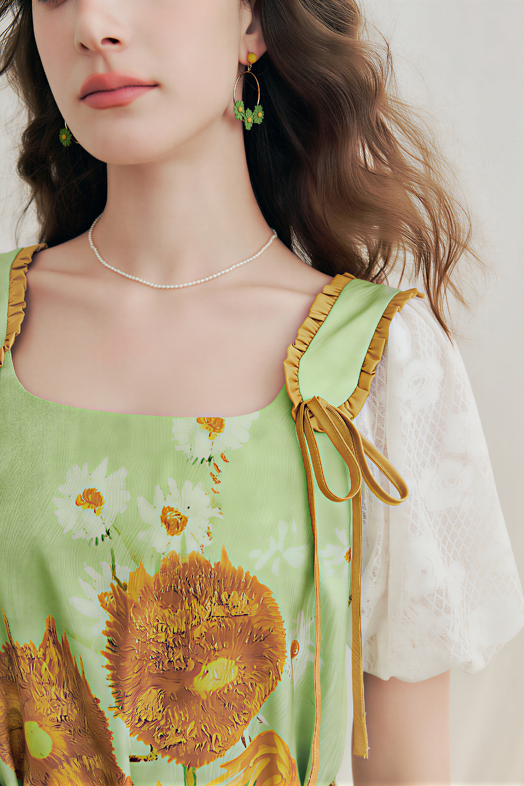 Blue Vacation-Inspired Dress