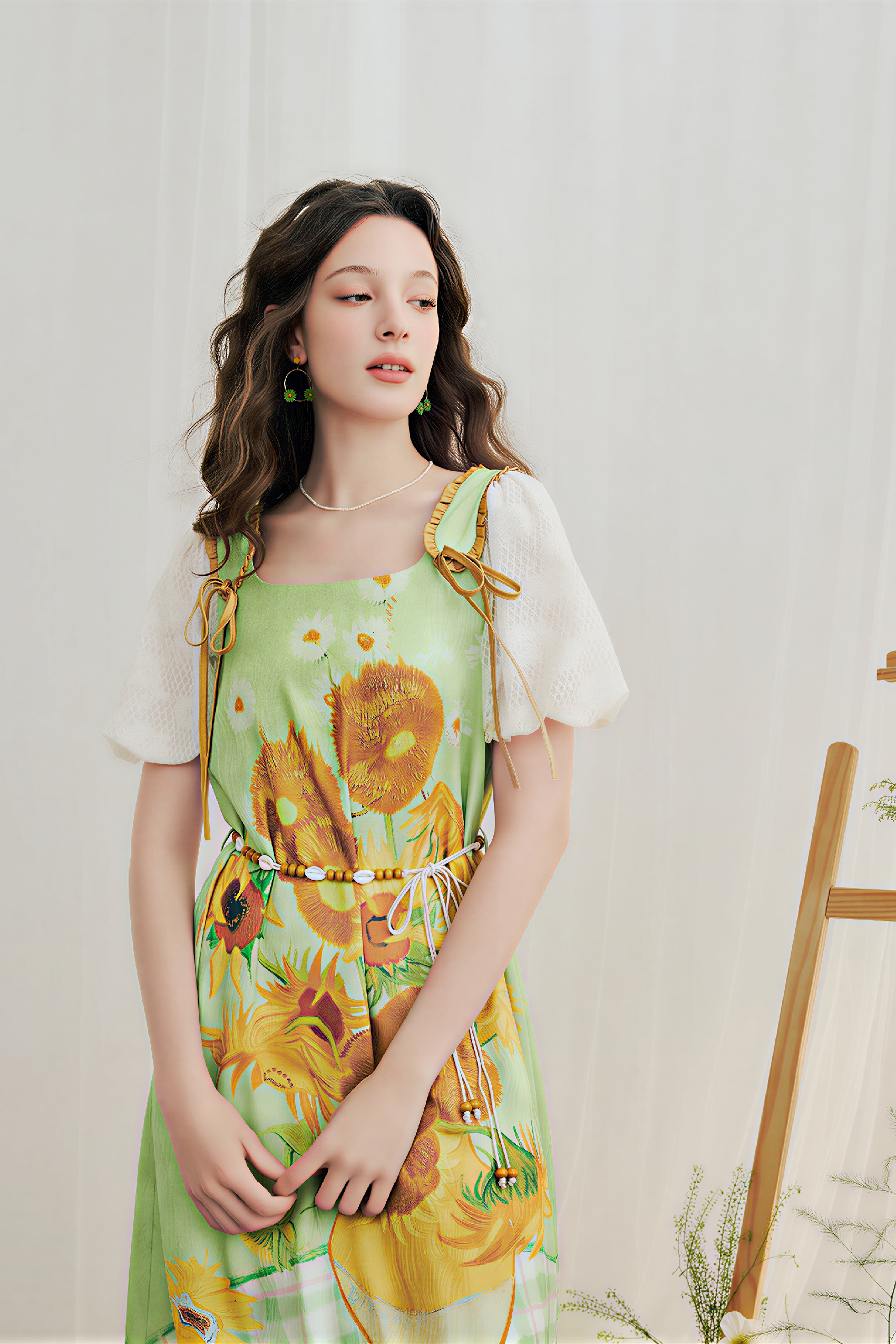 Blue Vacation-Inspired Dress