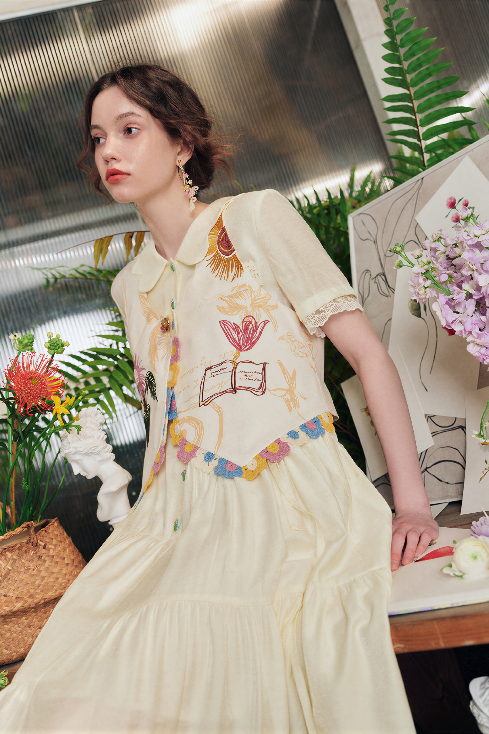 French Artistic Designer Vest