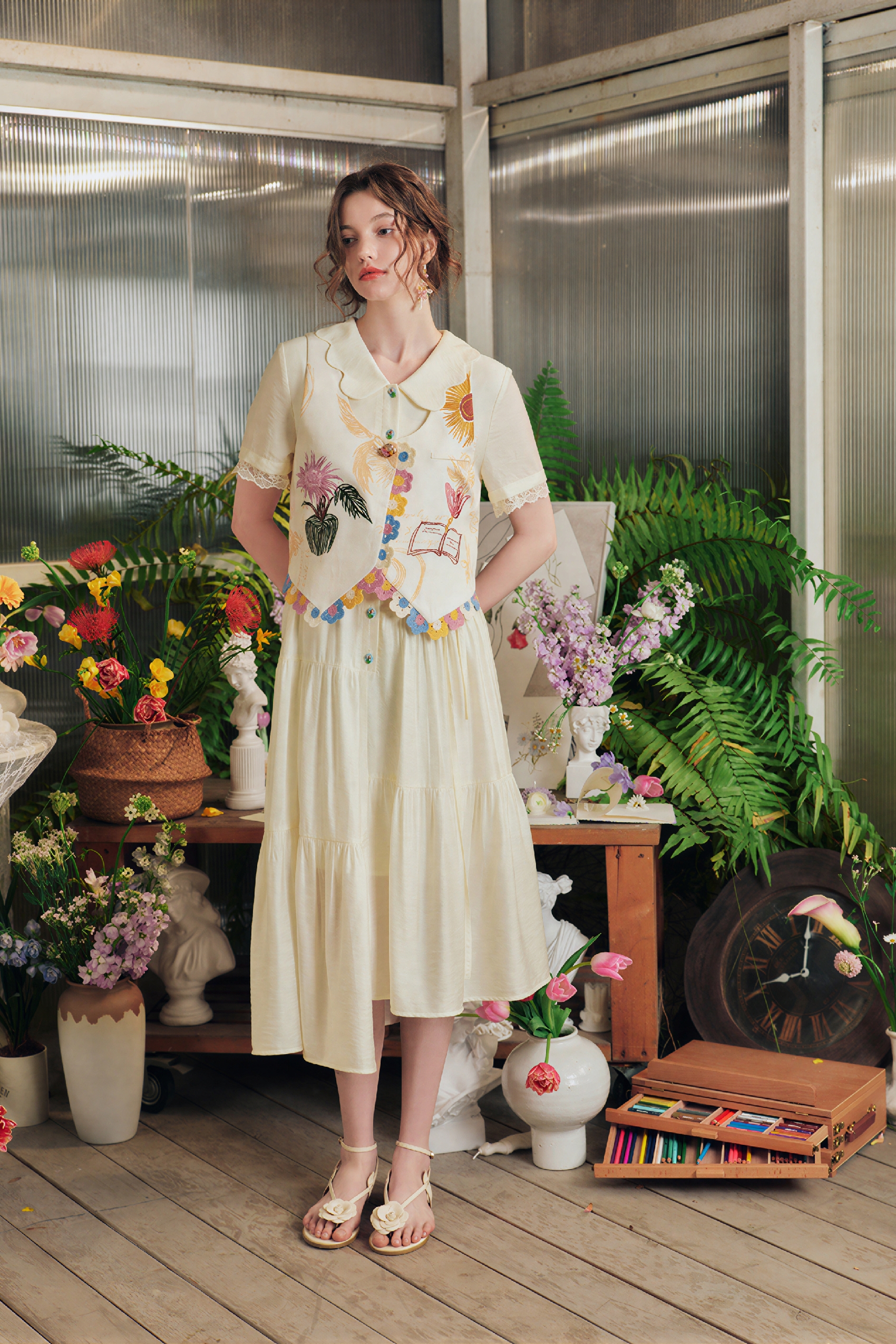 French Artistic Designer Vest