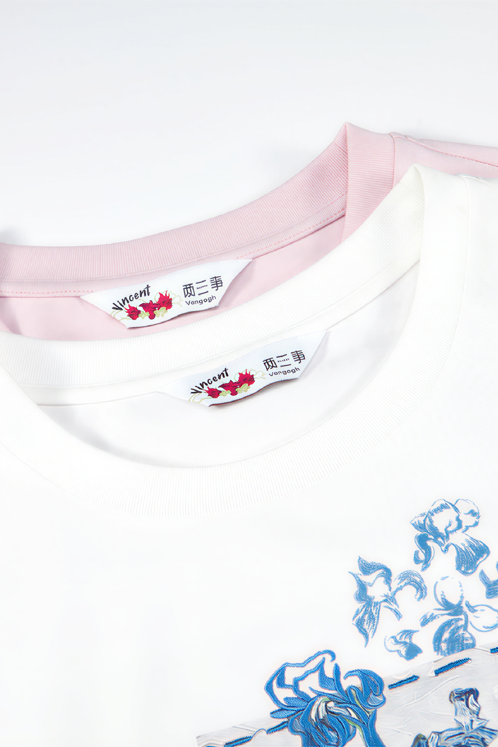 White Lace Patchwork Short-Sleeve T-Shirt