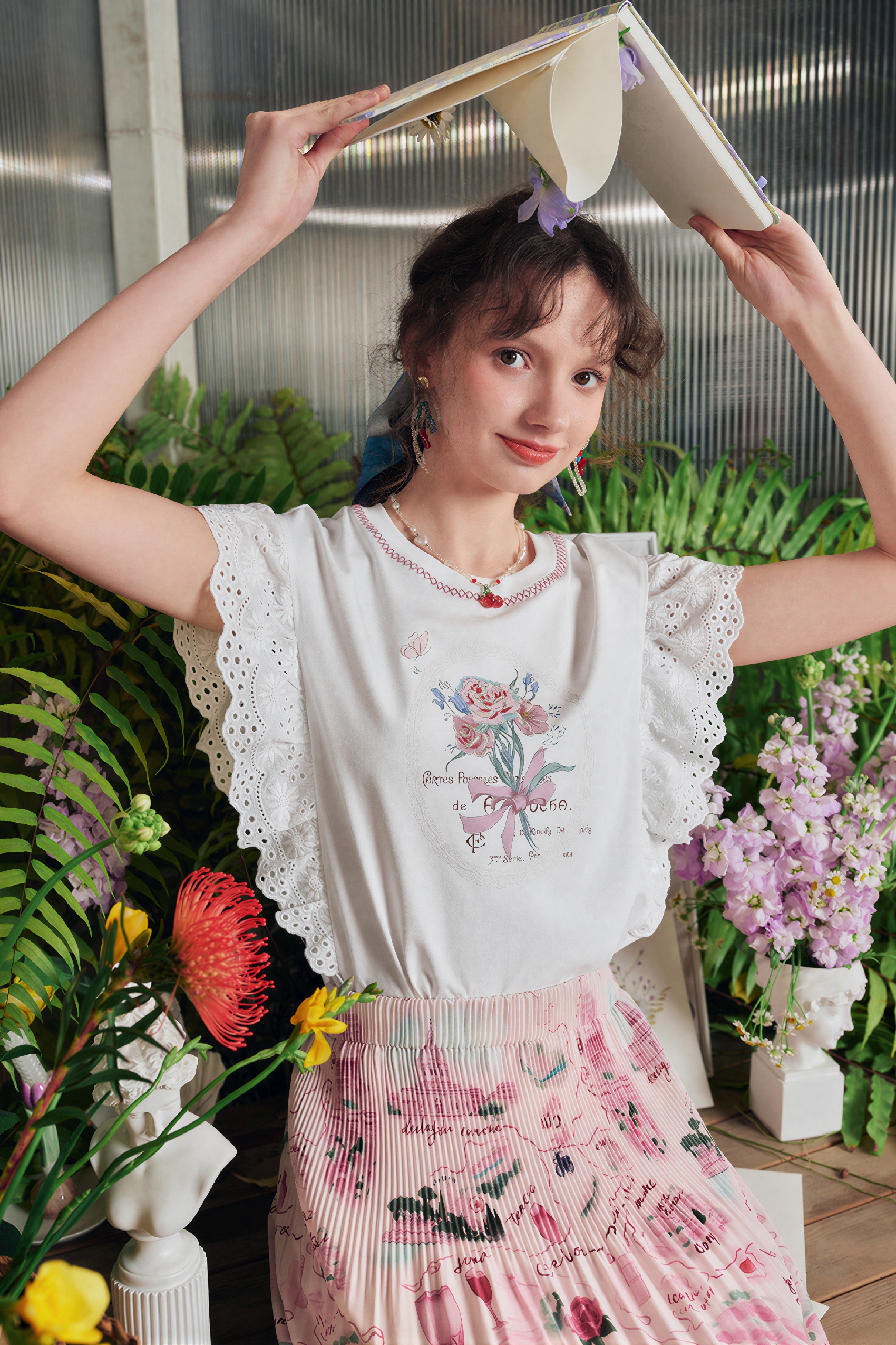 Sweet Relaxed Sleeveless T-Shirt