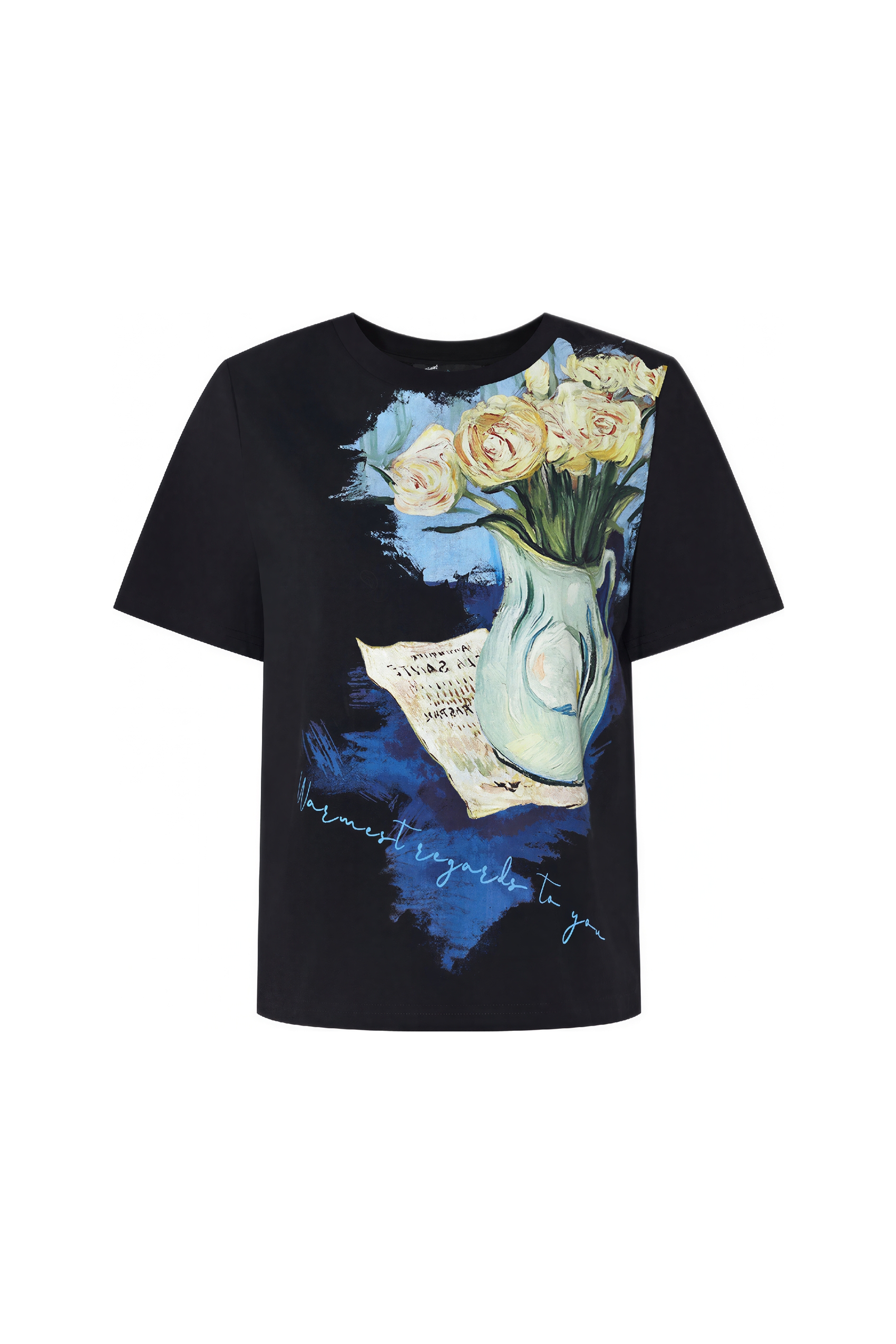 Flattering Pure Cotton Short-Sleeve Top