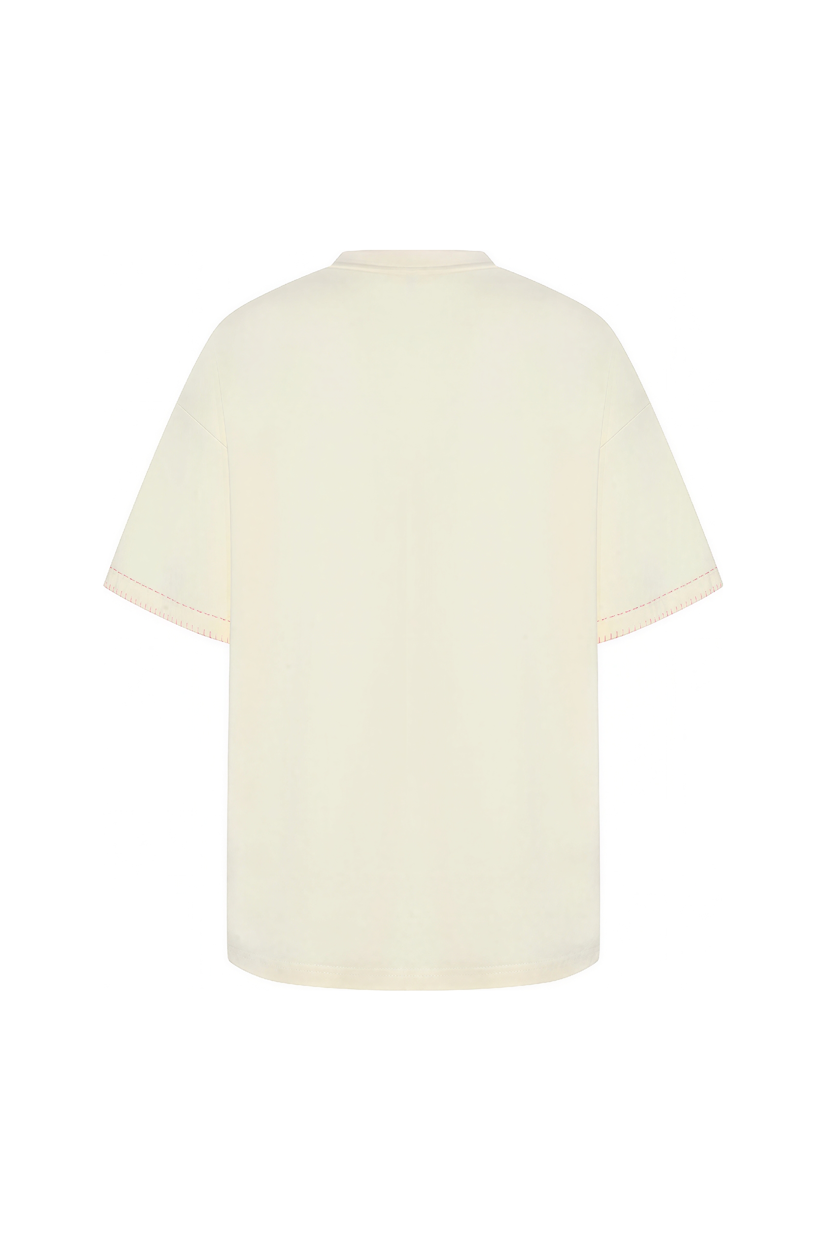 Blue Printed Designer Relaxed T-Shirt-LYONSENS