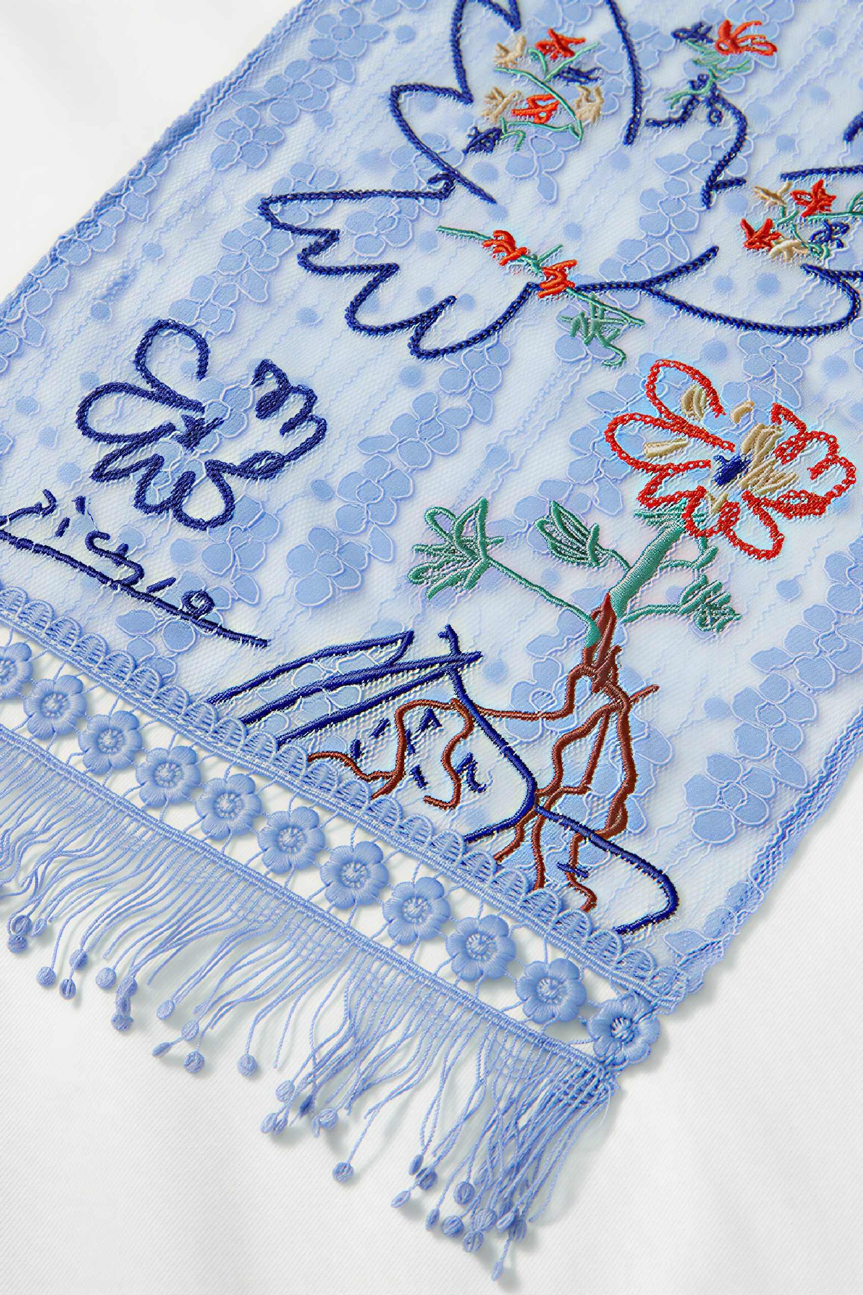 Vintage Artistic Embroidered T-Shirt | LYONSENS Women's Fashion