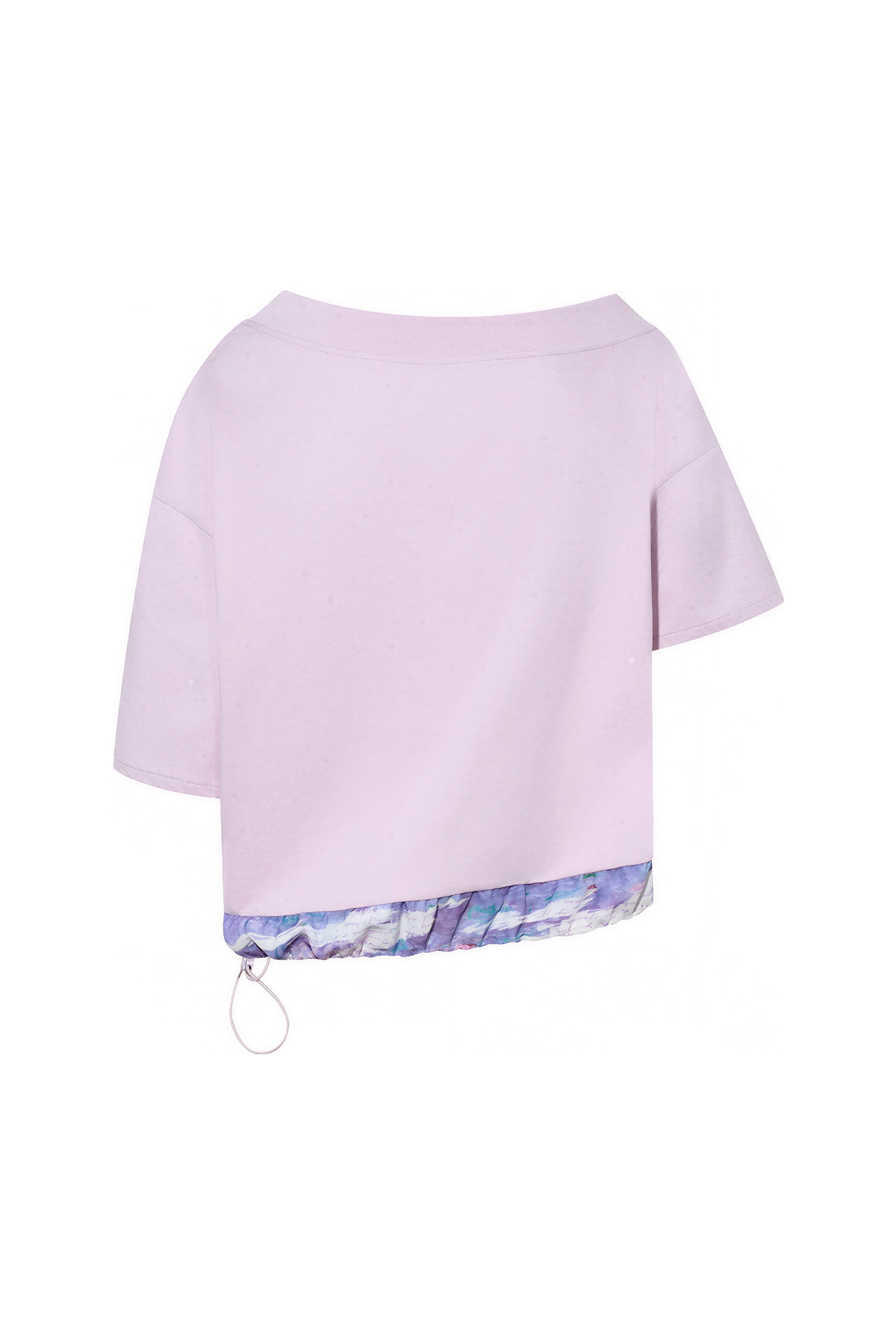 Cold-Shoulder Designer T-Shirt-LYONSENS