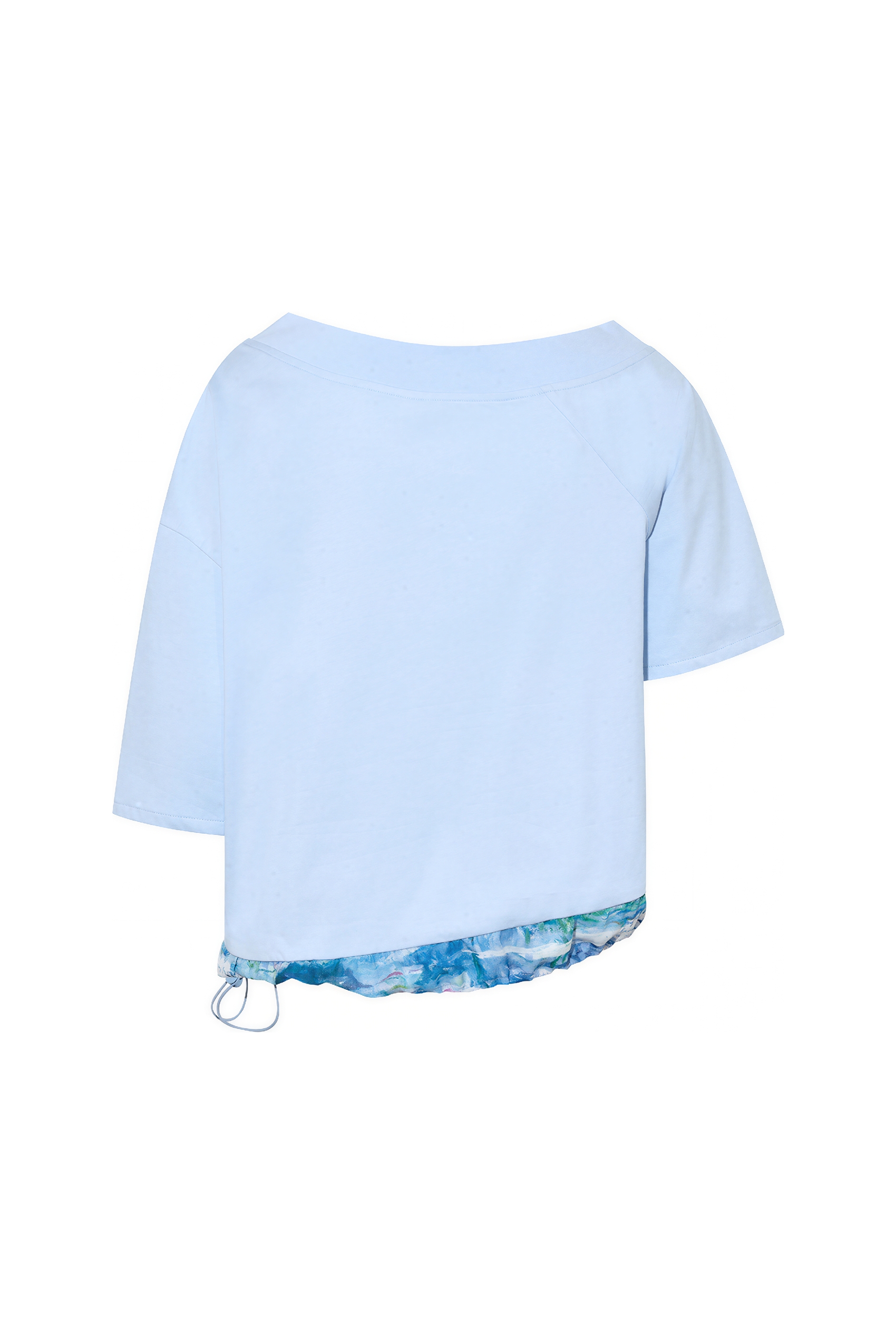 Cold-Shoulder Designer T-Shirt-LYONSENS