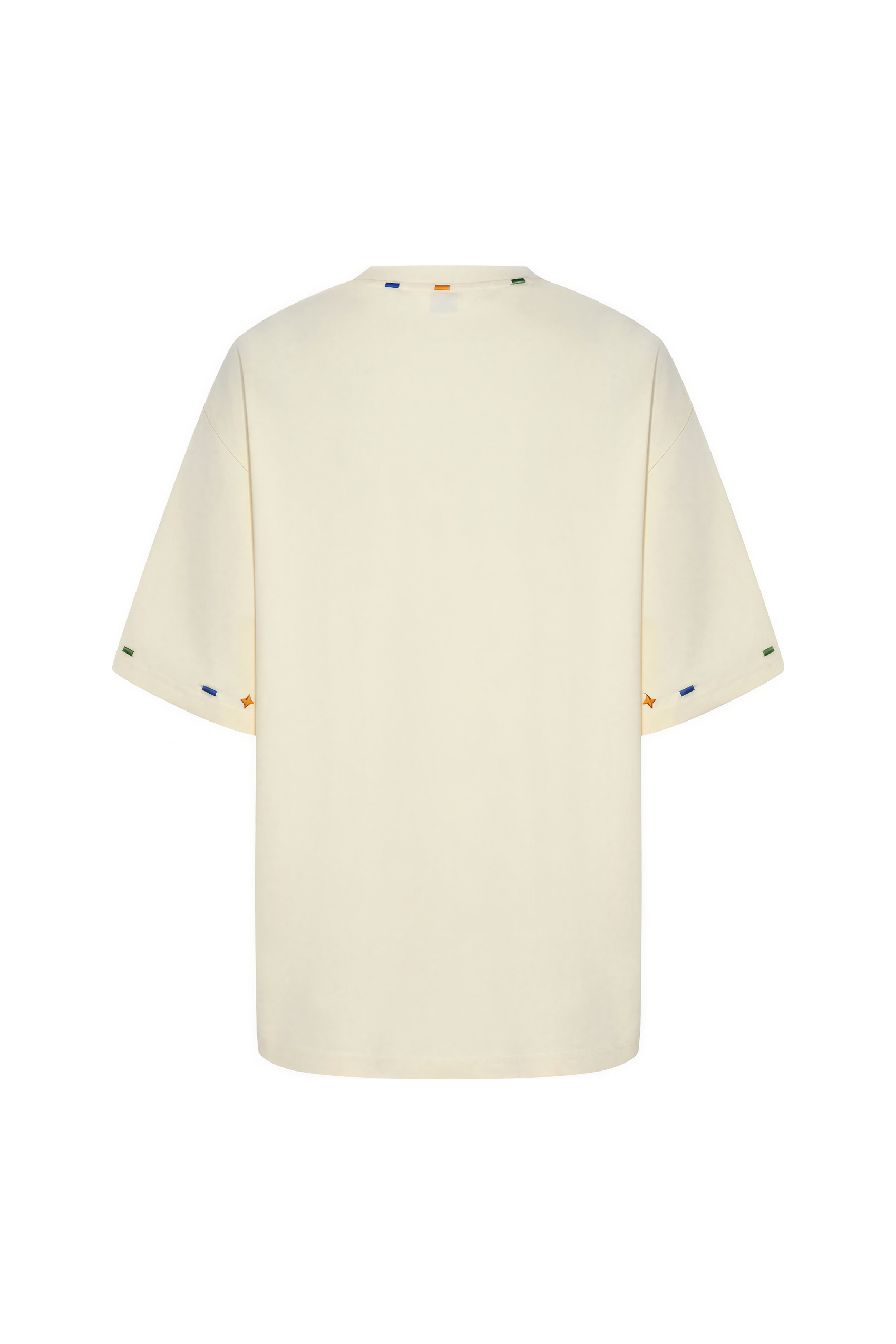 Cute Embroidered Cotton Relaxed T-Shirt