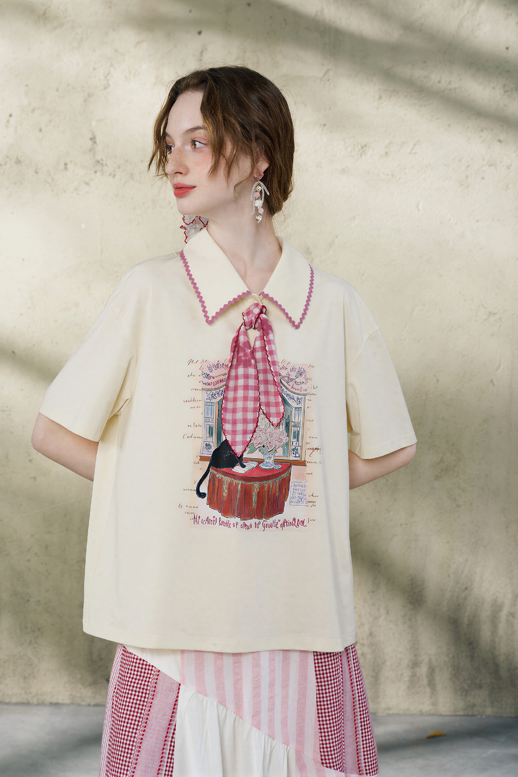 Relaxed Designer Printed T-Shirt