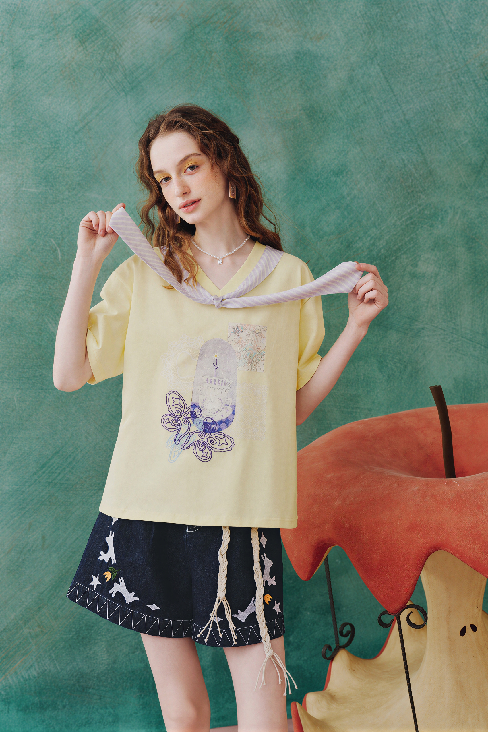 Fresh Printed Relaxed T-Shirt