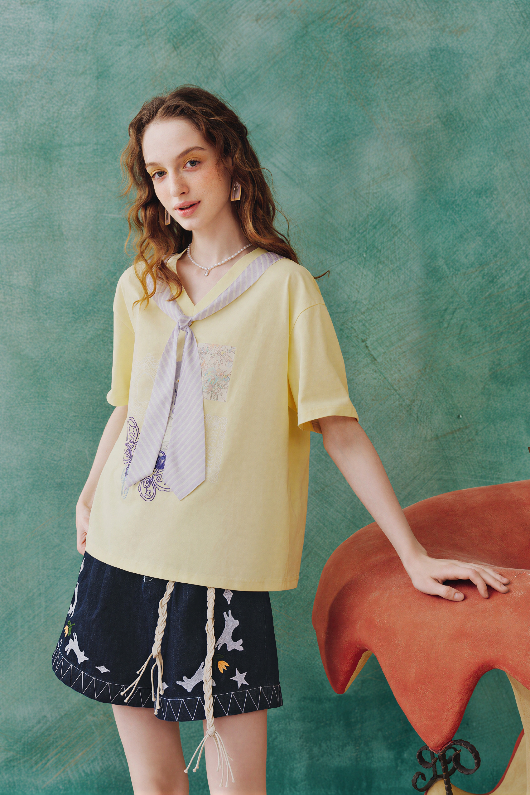 Fresh Printed Relaxed T-Shirt