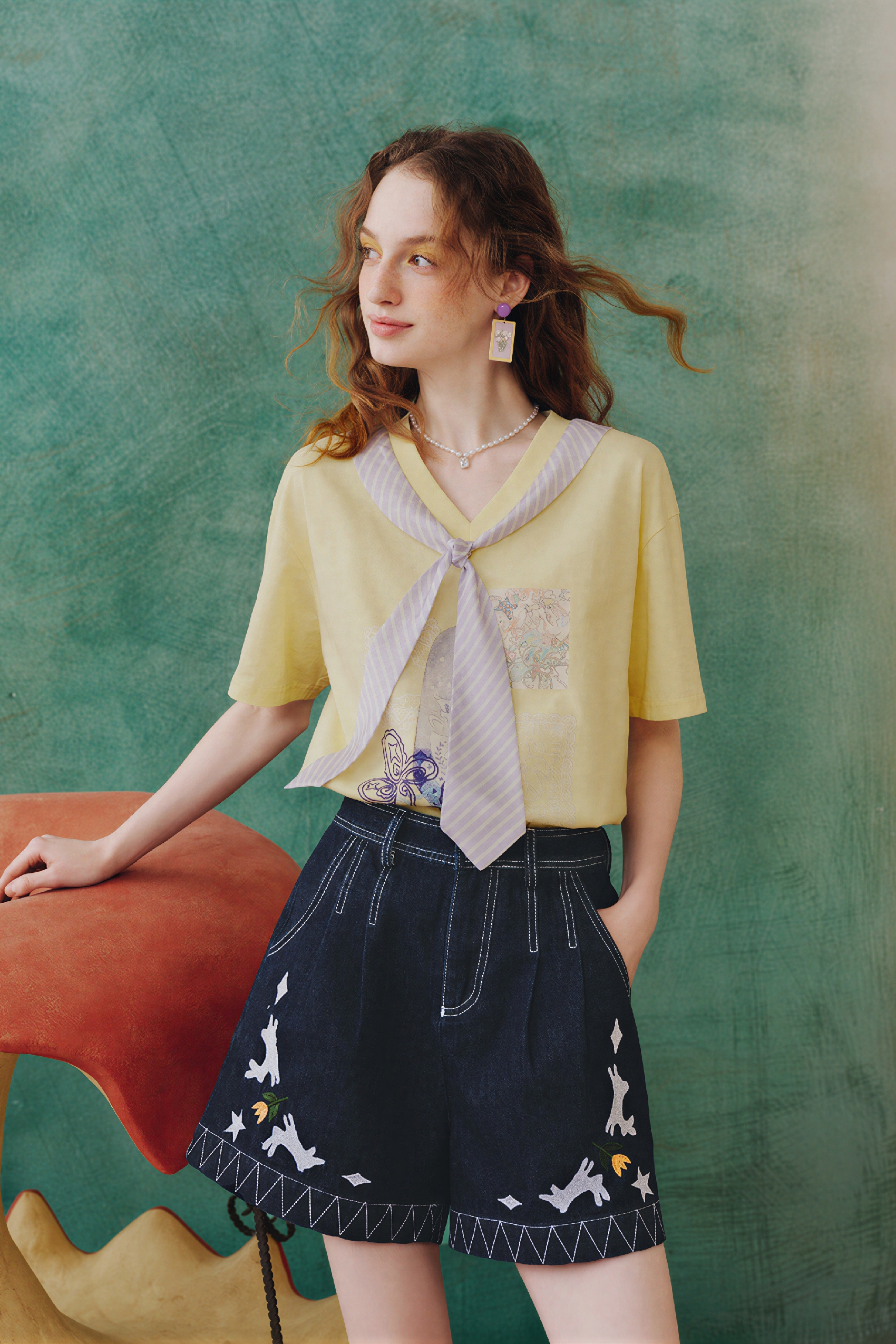 Fresh Printed Relaxed T-Shirt