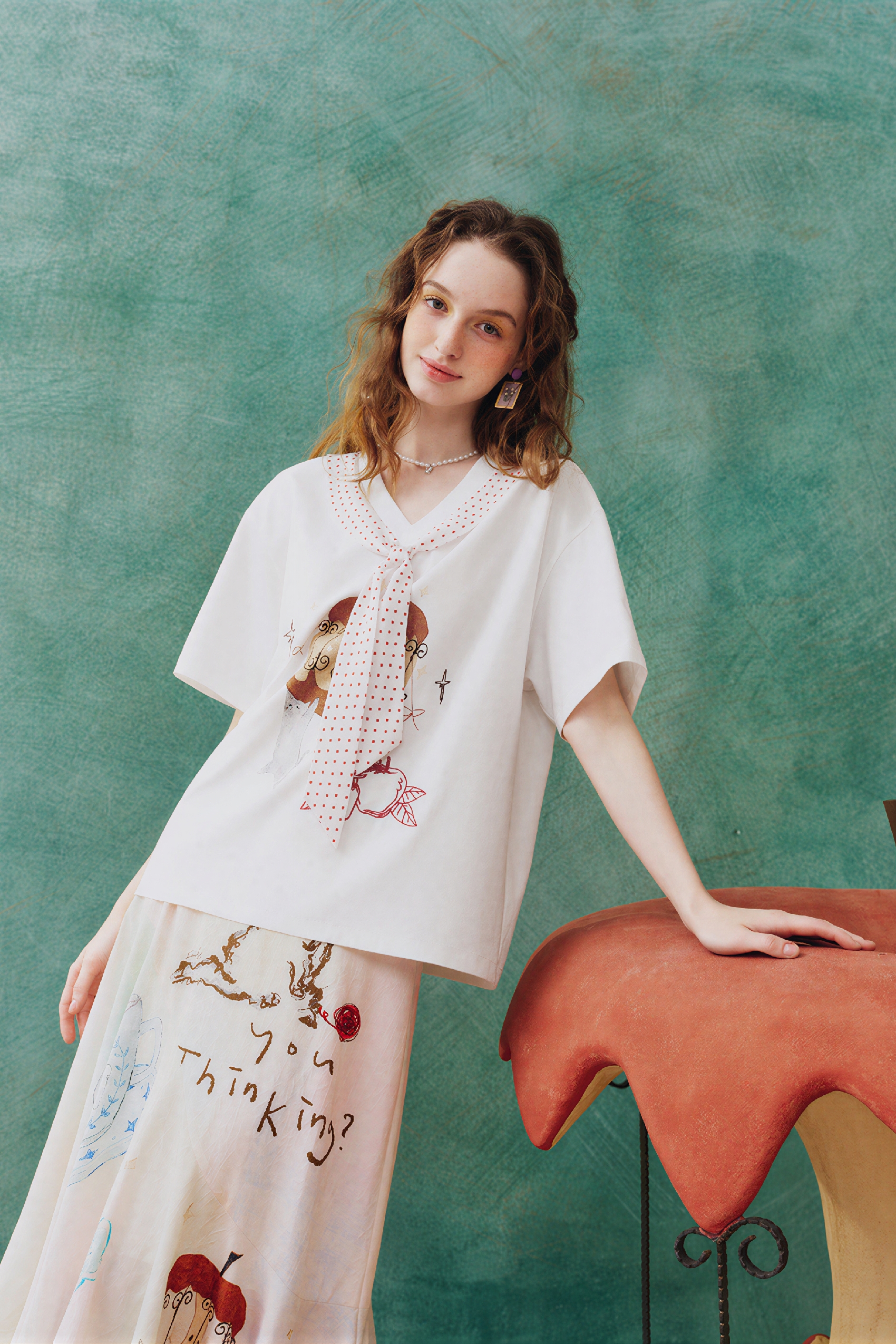 Fresh Printed Relaxed T-Shirt