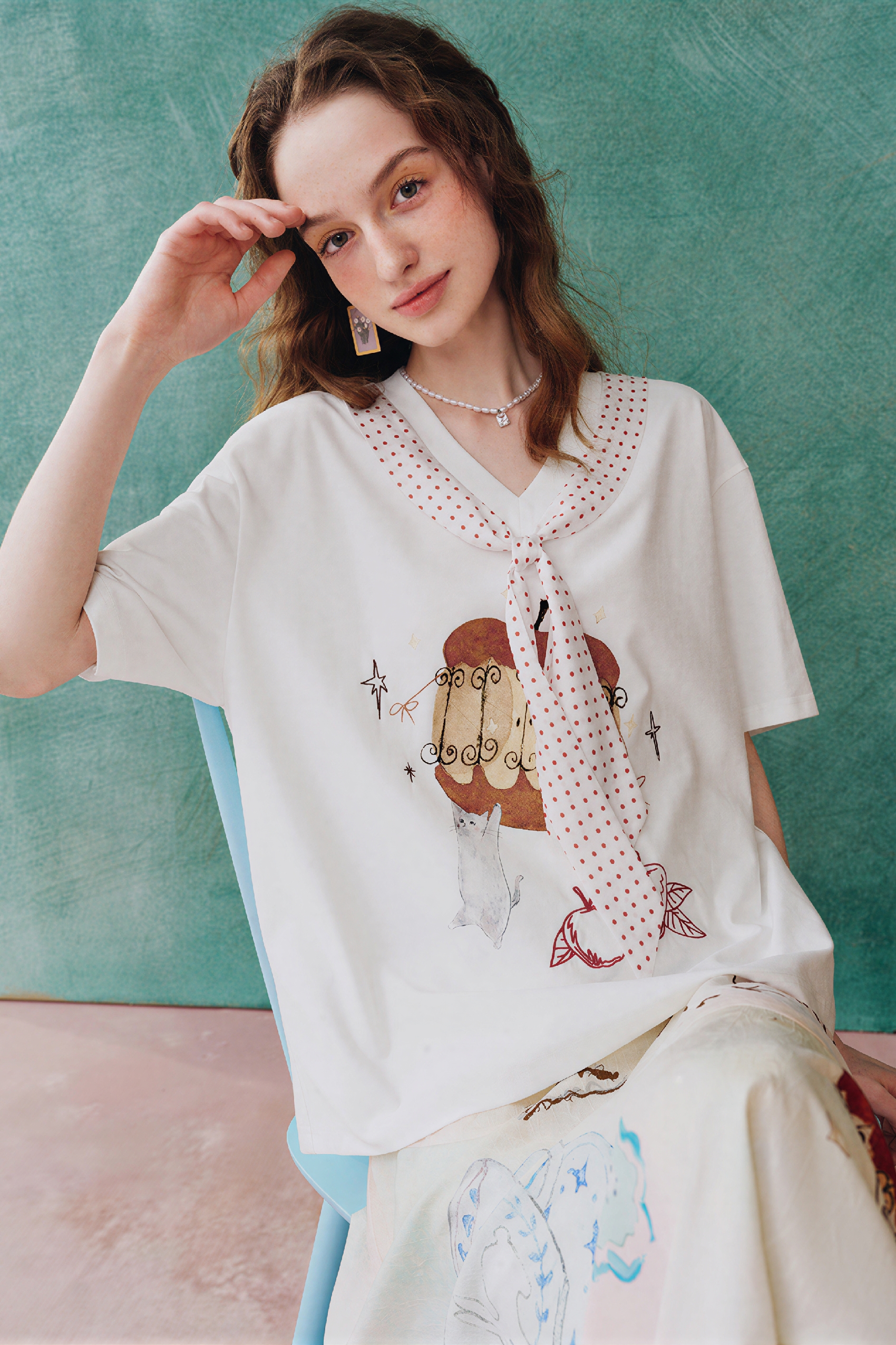 Fresh Printed Relaxed T-Shirt