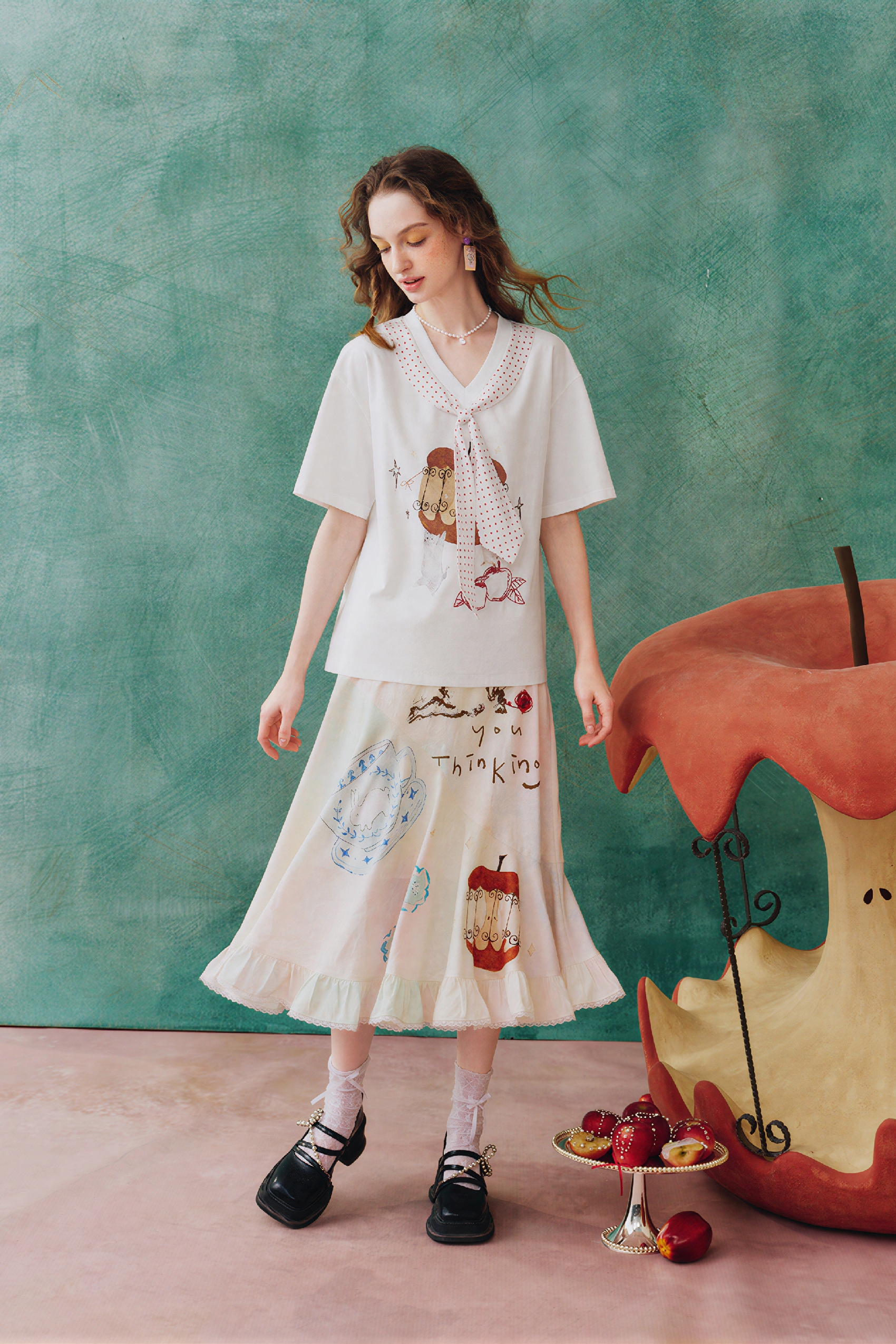 Fresh Printed Relaxed T-Shirt