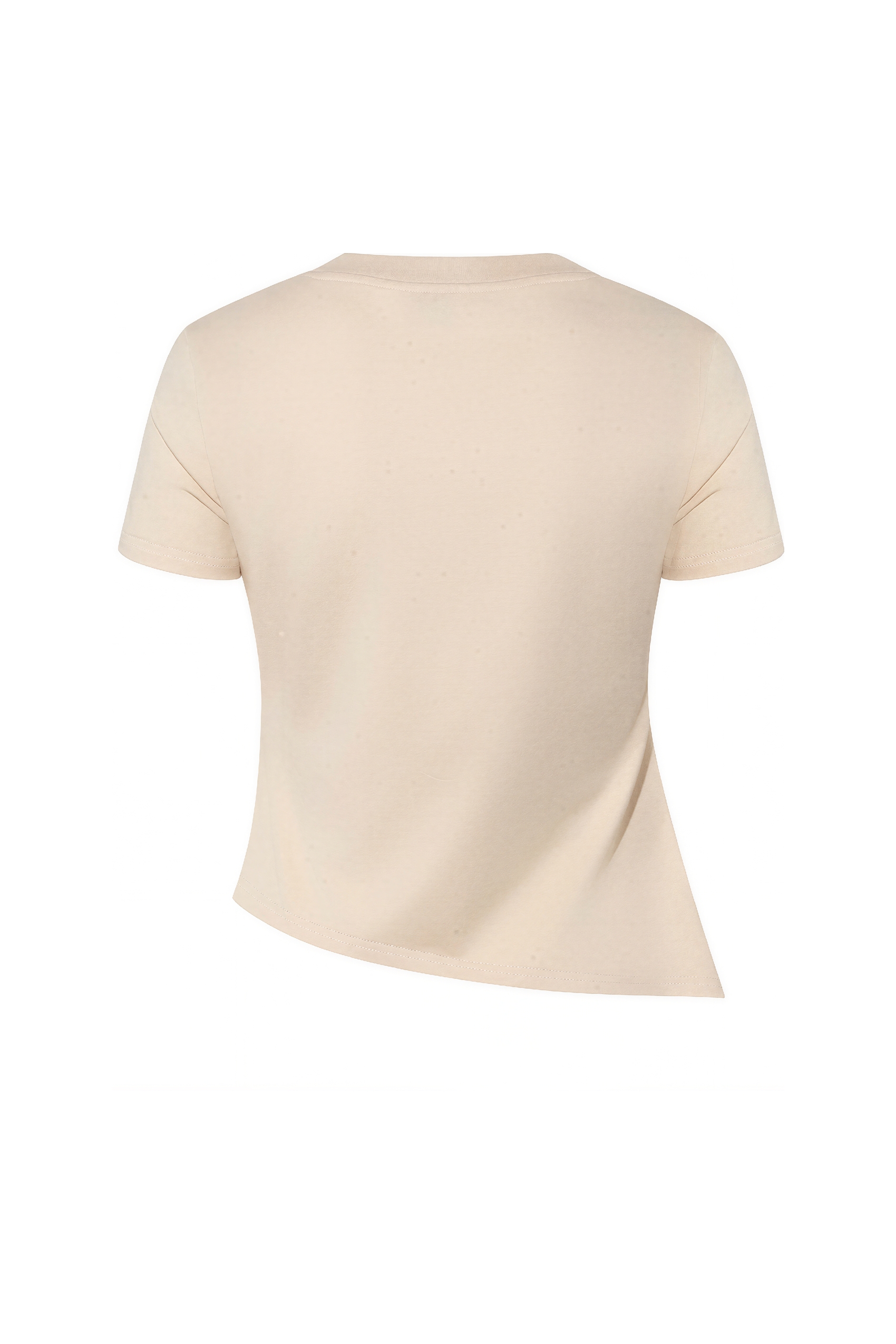 Asymmetric Structured Shoulder T-Shirt