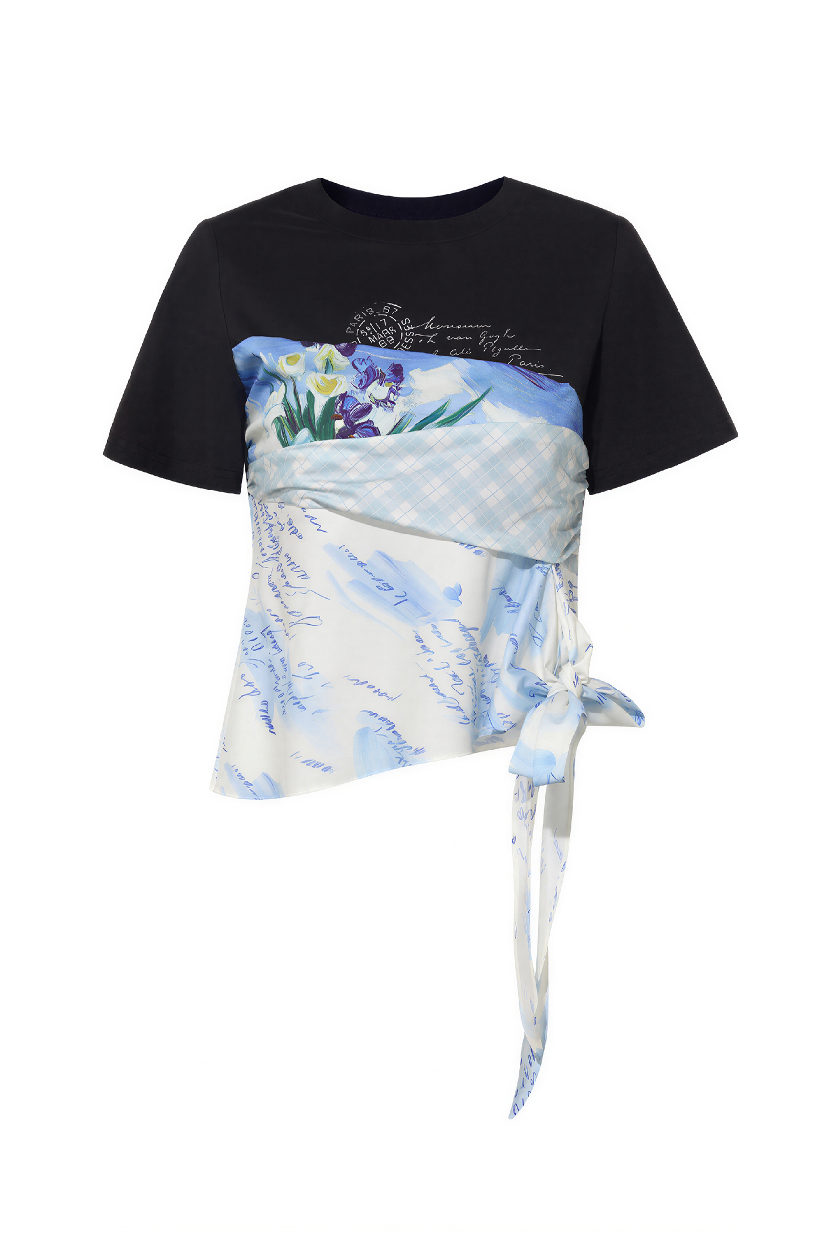 Designer Slim-Fit Short-Sleeve Top