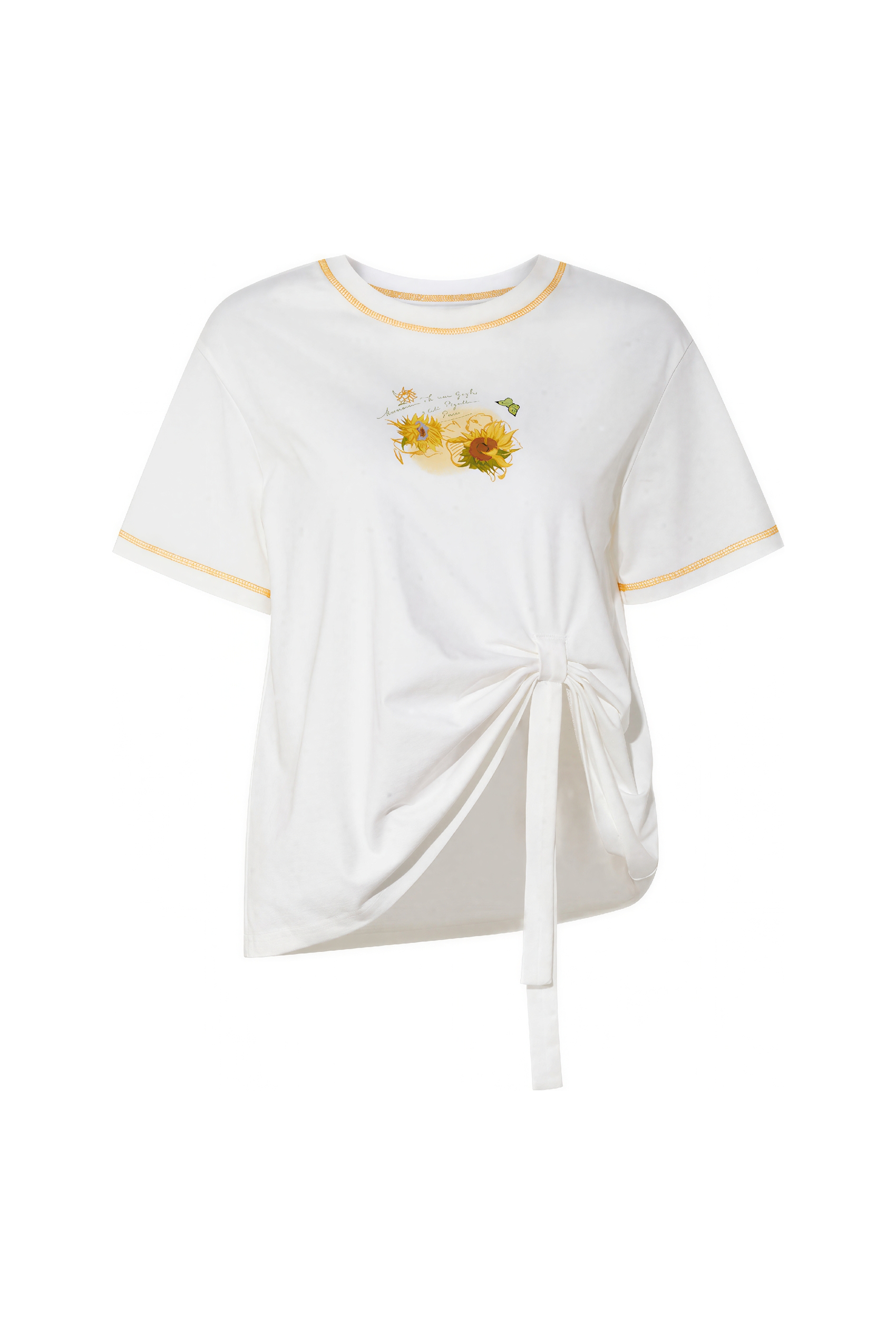 Color-Block Designer Short-Sleeve Tee