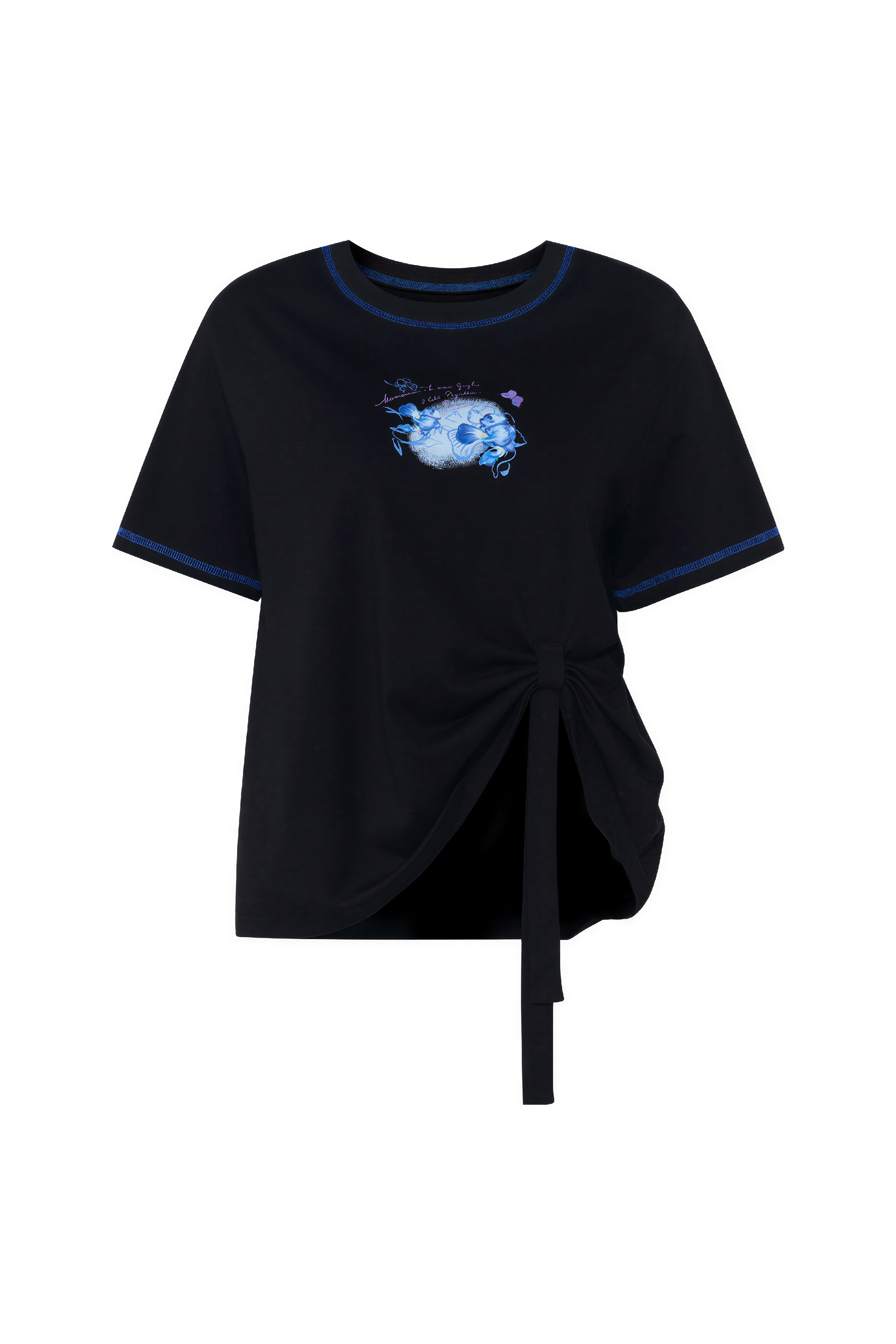 Color-Block Designer Short-Sleeve Tee