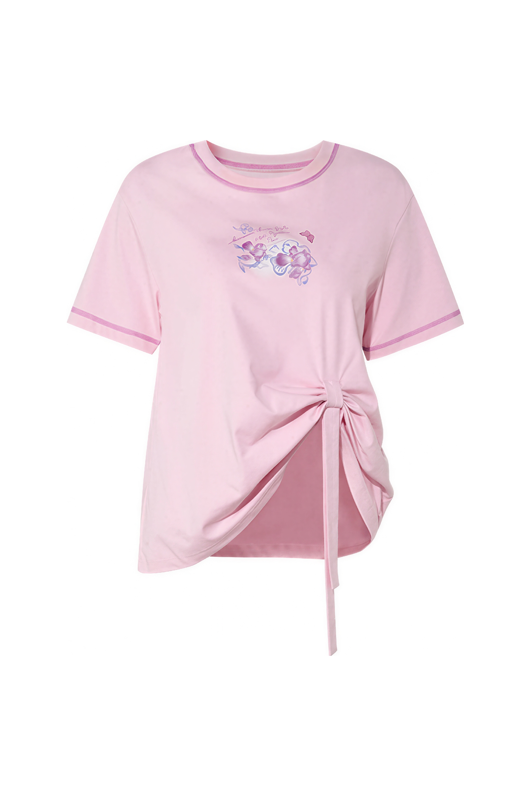 Color-Block Designer Short-Sleeve Tee