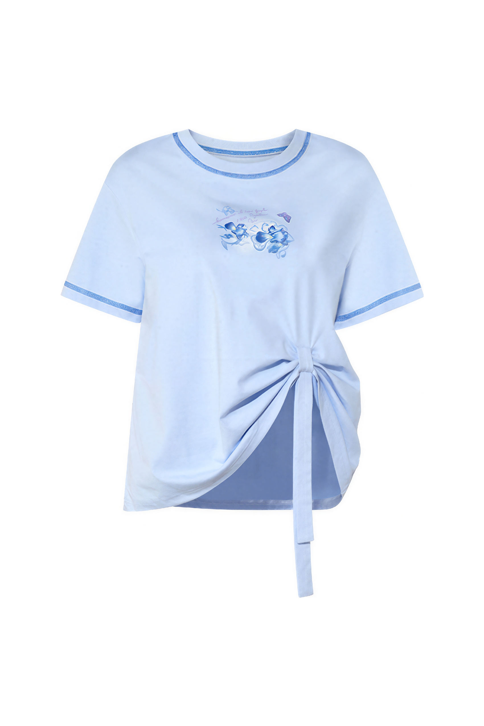 Color-Block Designer Short-Sleeve Tee