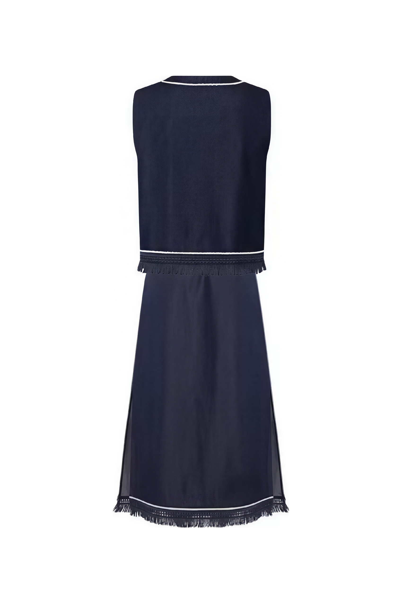 Matisse-Inspired V-Neck Top And Relaxed Skirt