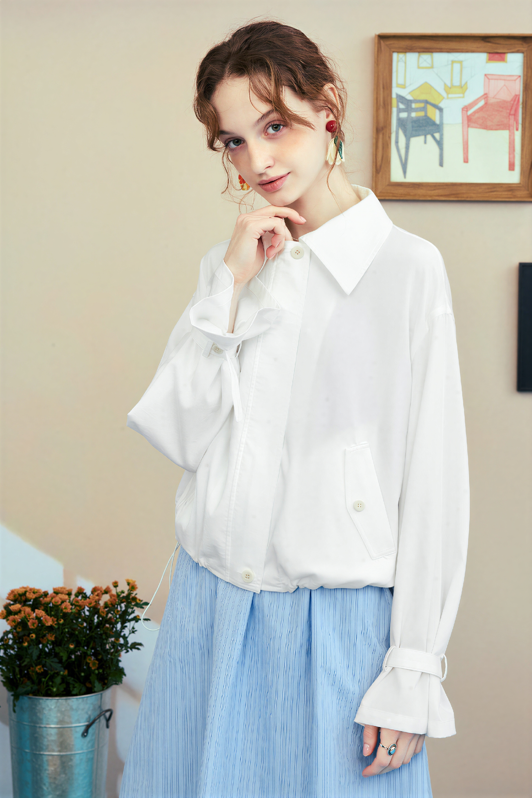 Lightweight Breathable Long-Sleeve Cardigan