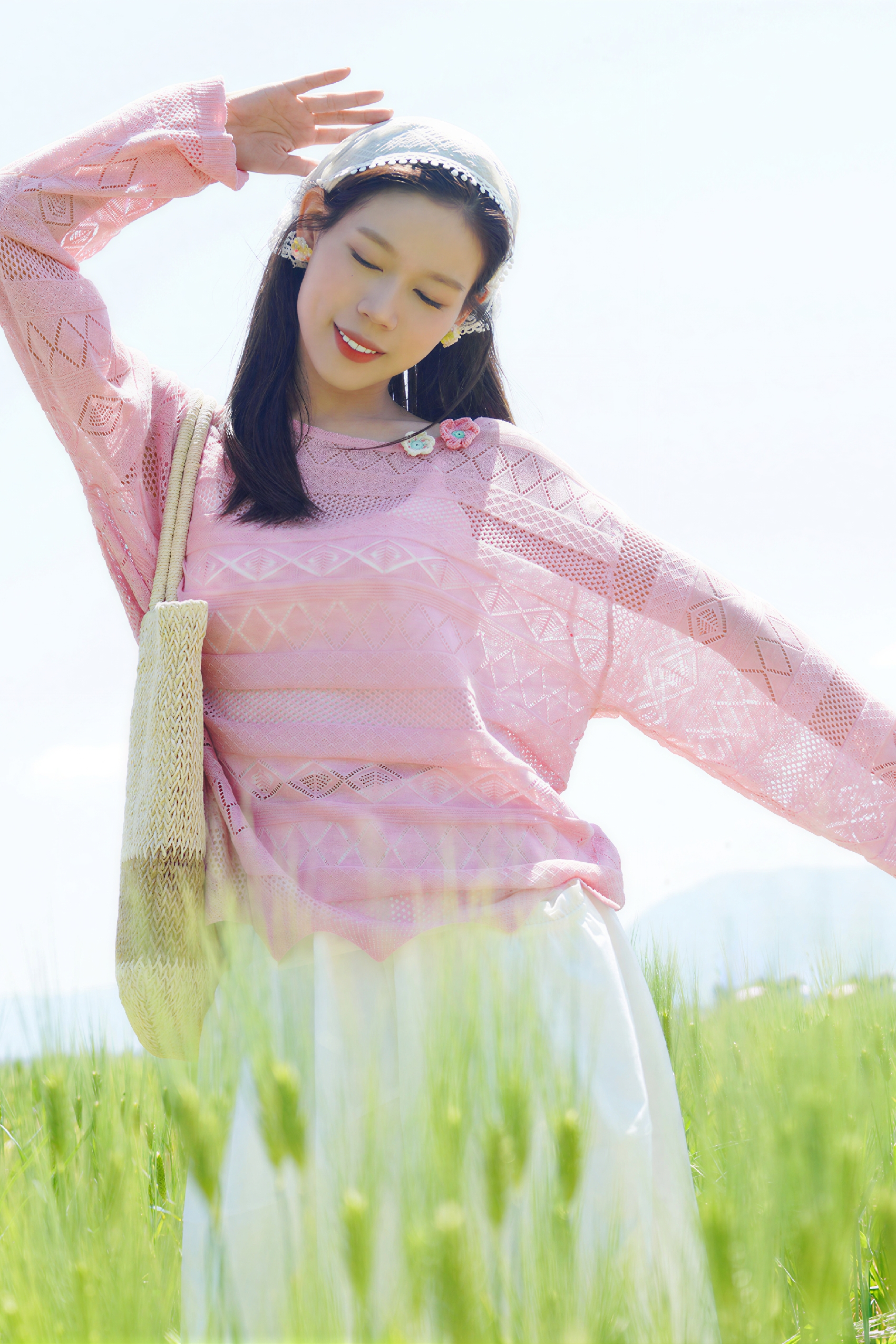 Emerging Artists Series Open-Knit Cover-Up