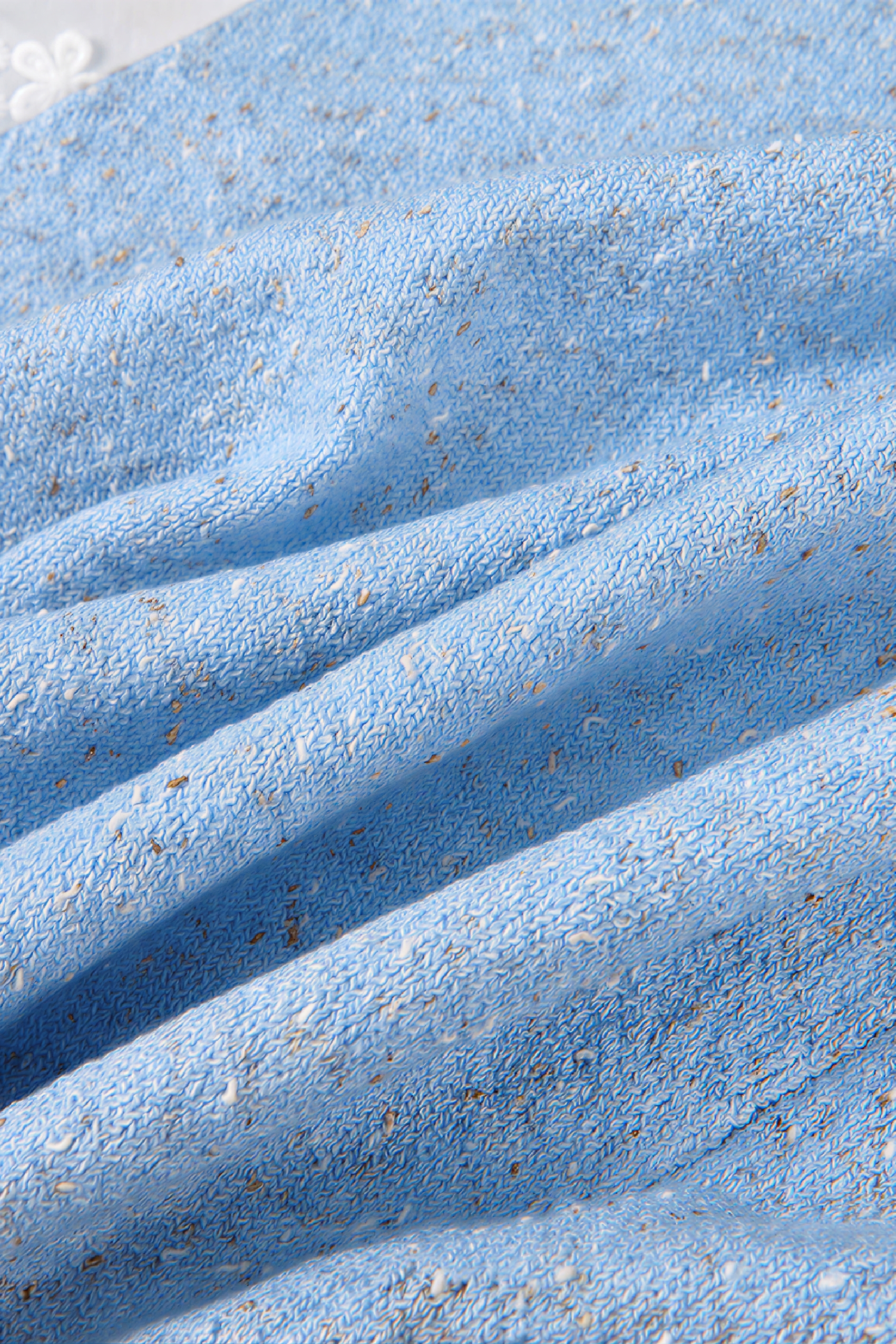 Vintage Layered-Look Short Knit Cardigan