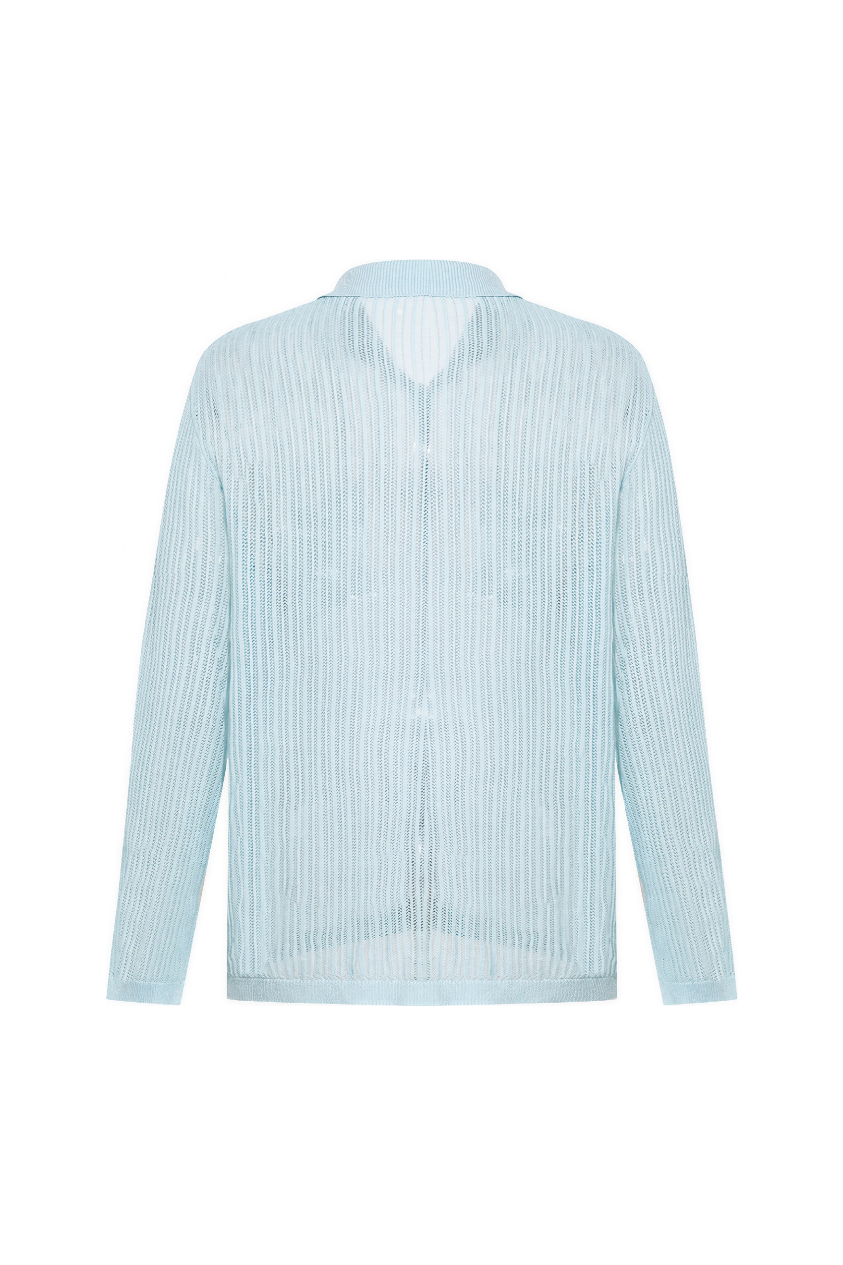 Vintage Pleated Lightweight Knit Cardigan