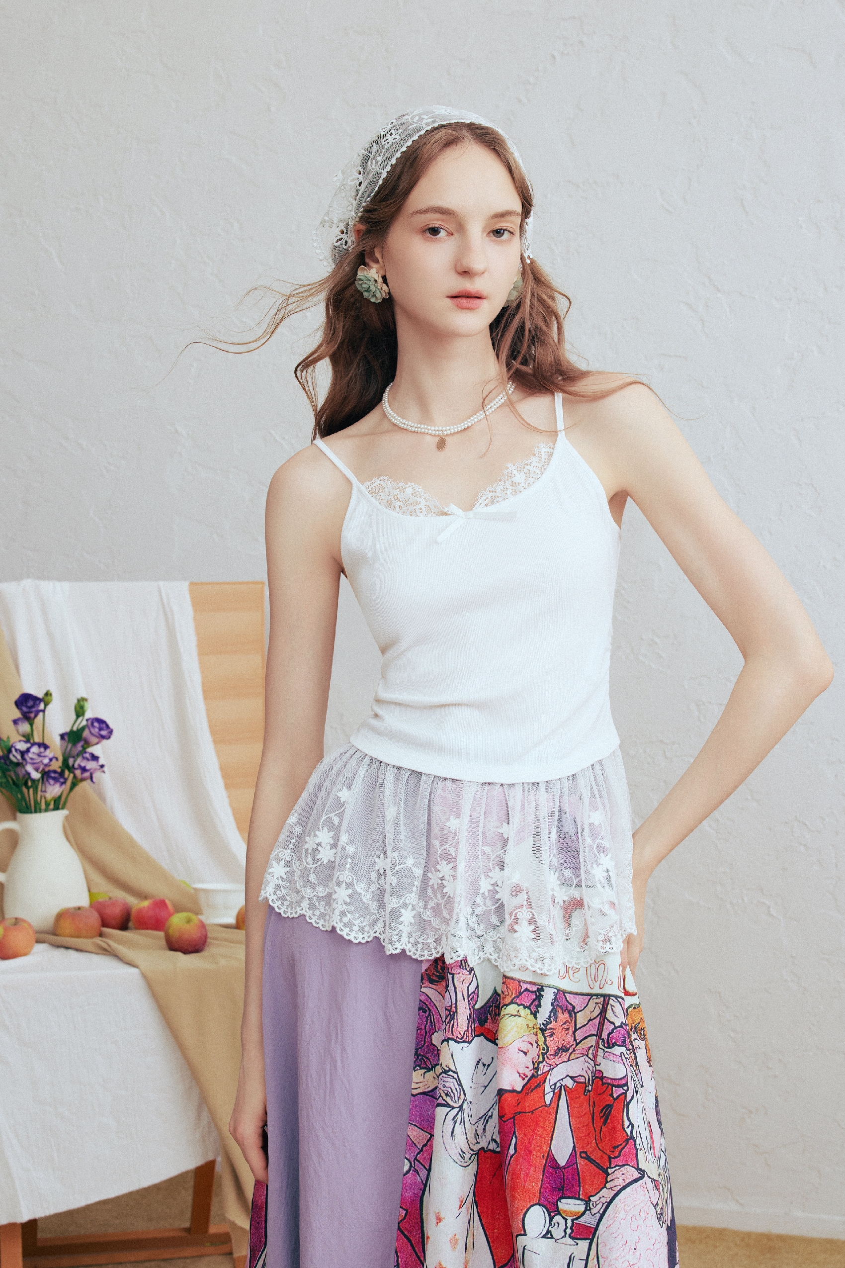 Lace Camisole Tank Top