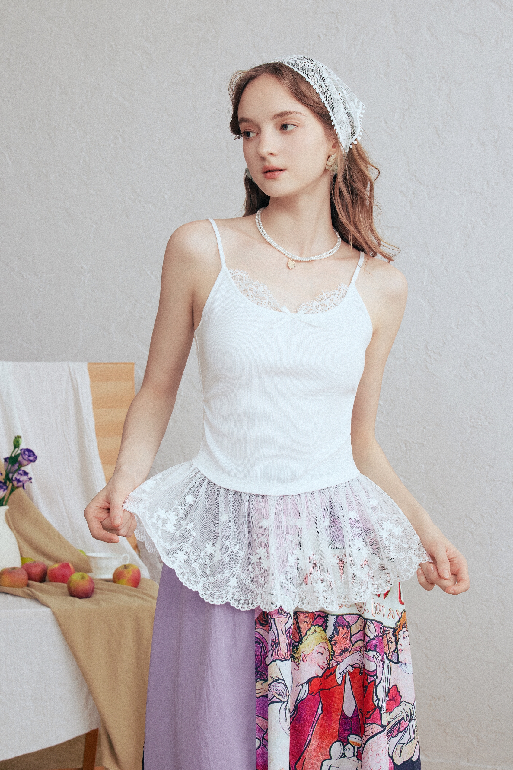 Lace Camisole Tank Top