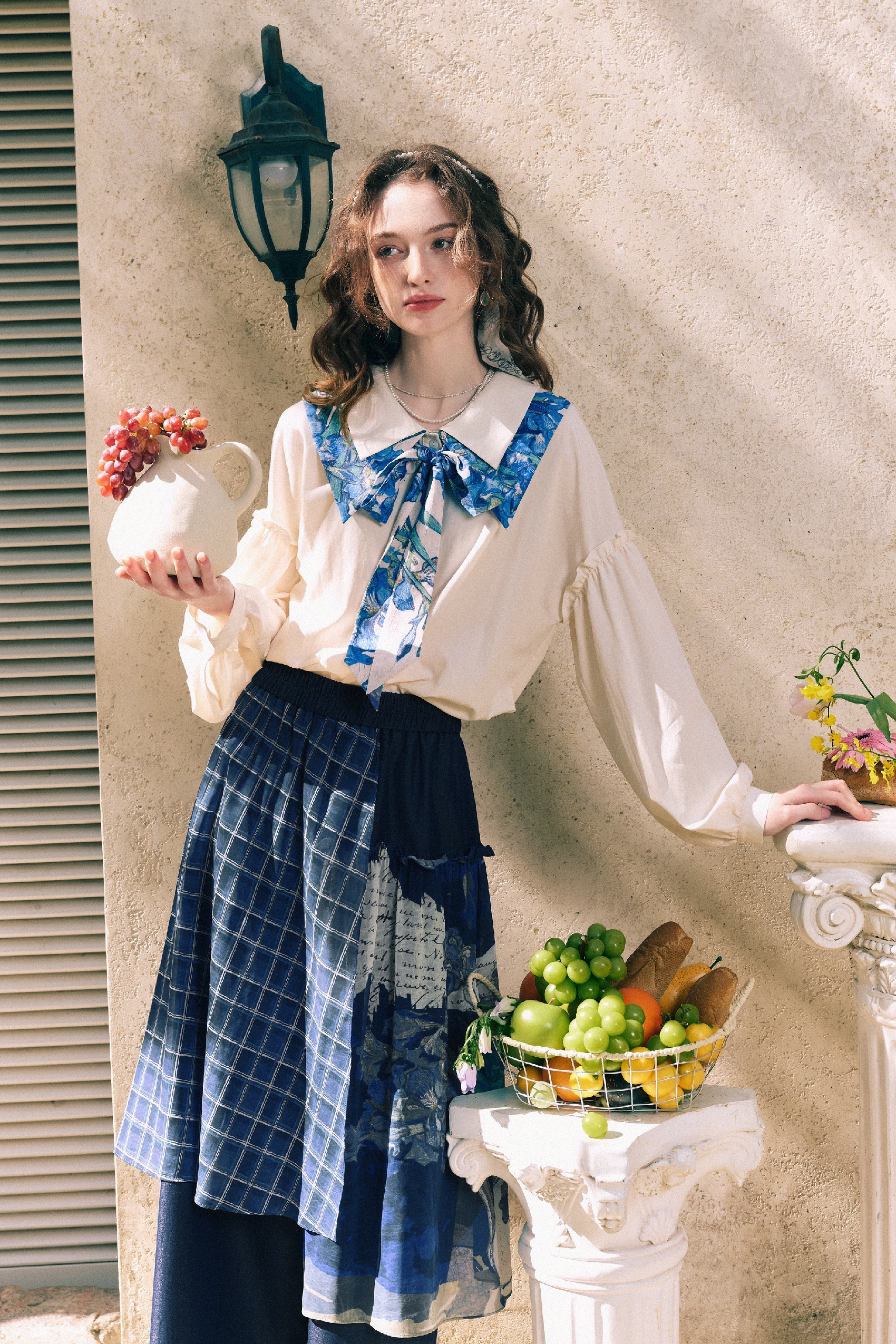 French-Style Relaxed-Fit Shirt
