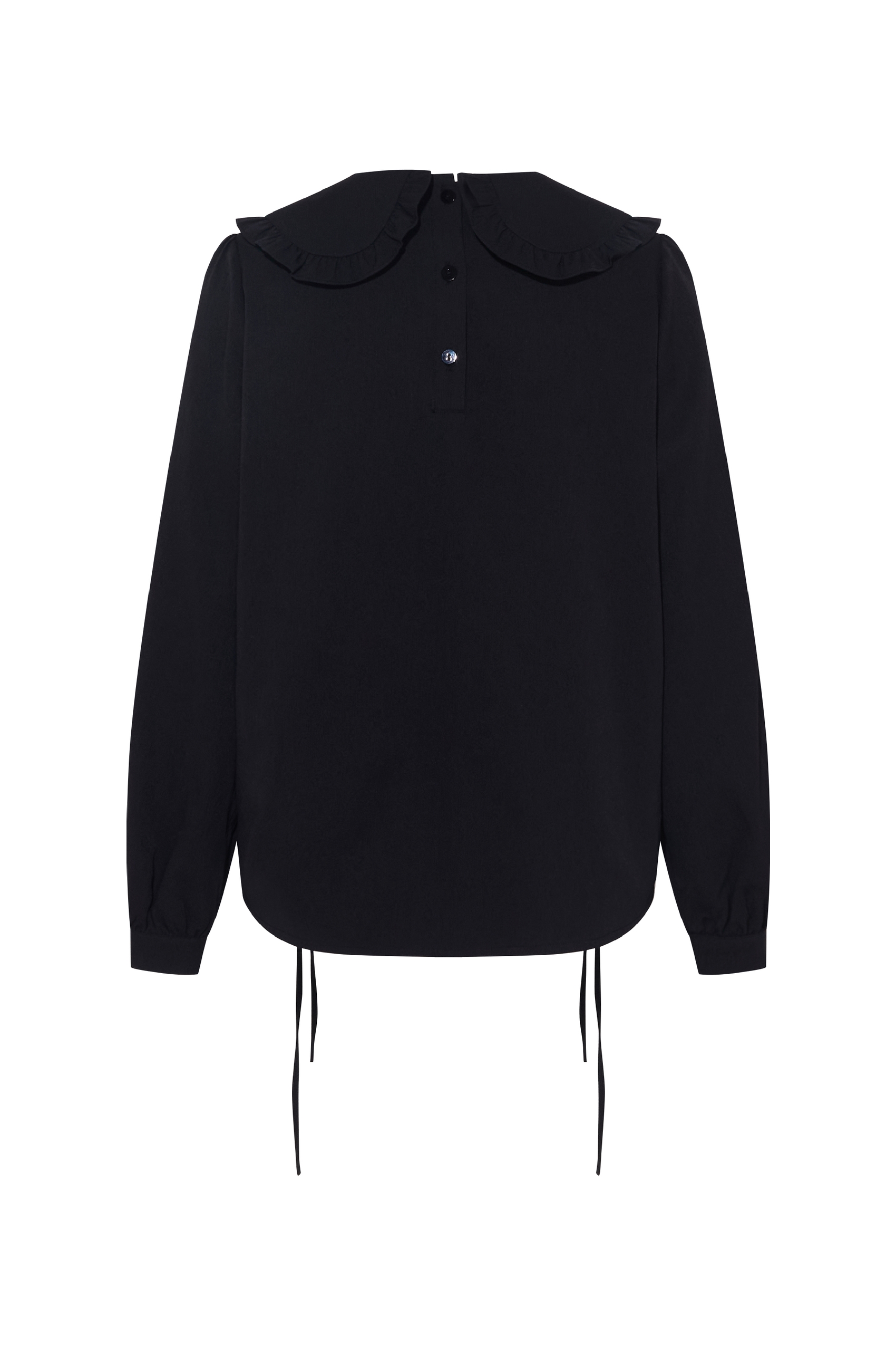 Designer Layered-Look Long-Sleeve Shirt