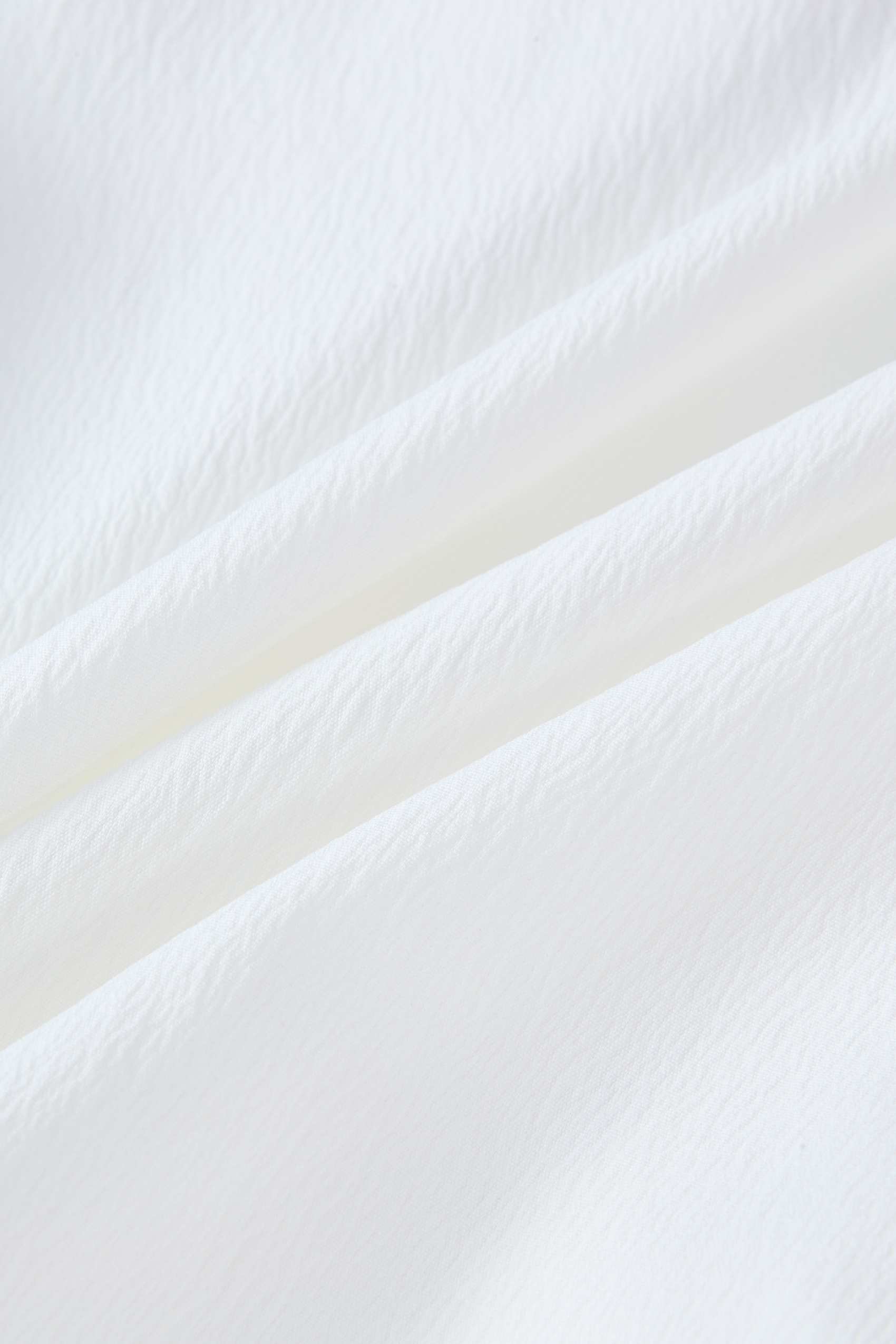 Bow-Trim Tie-Detail White Shirt