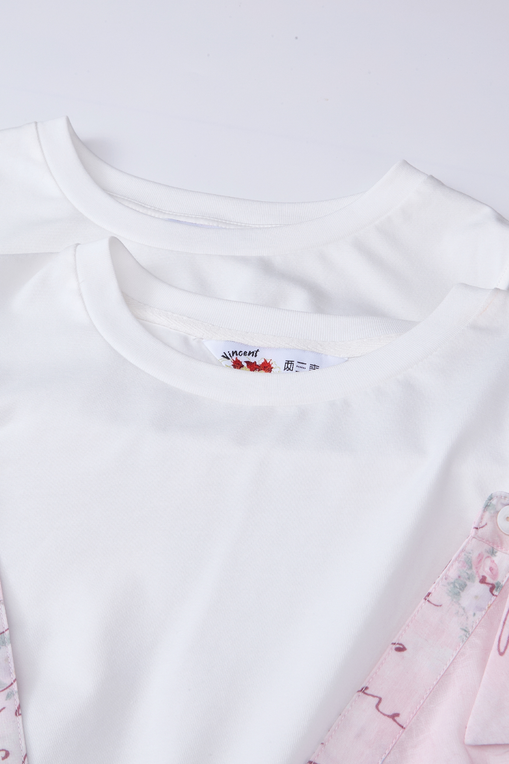 Layered Patchwork Shirt