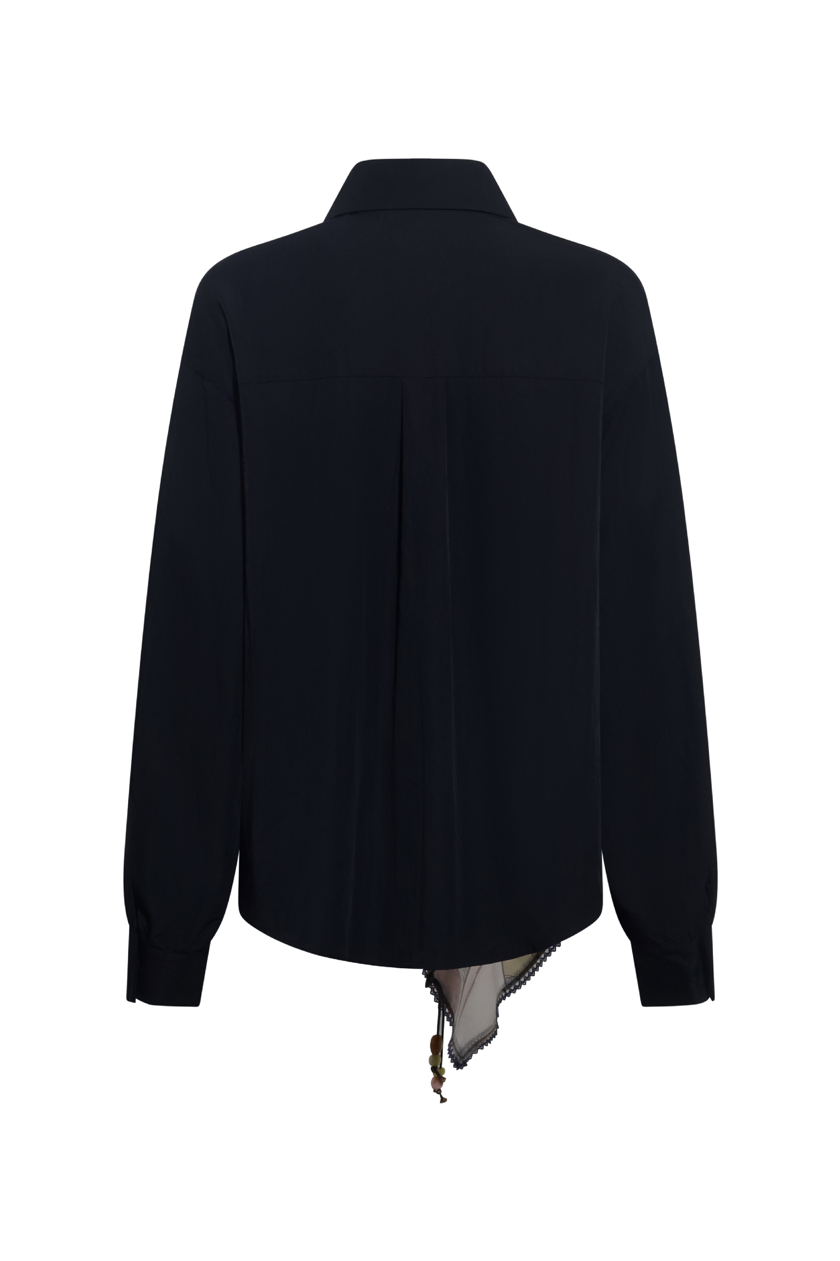 Faux Layered Printed Shirt