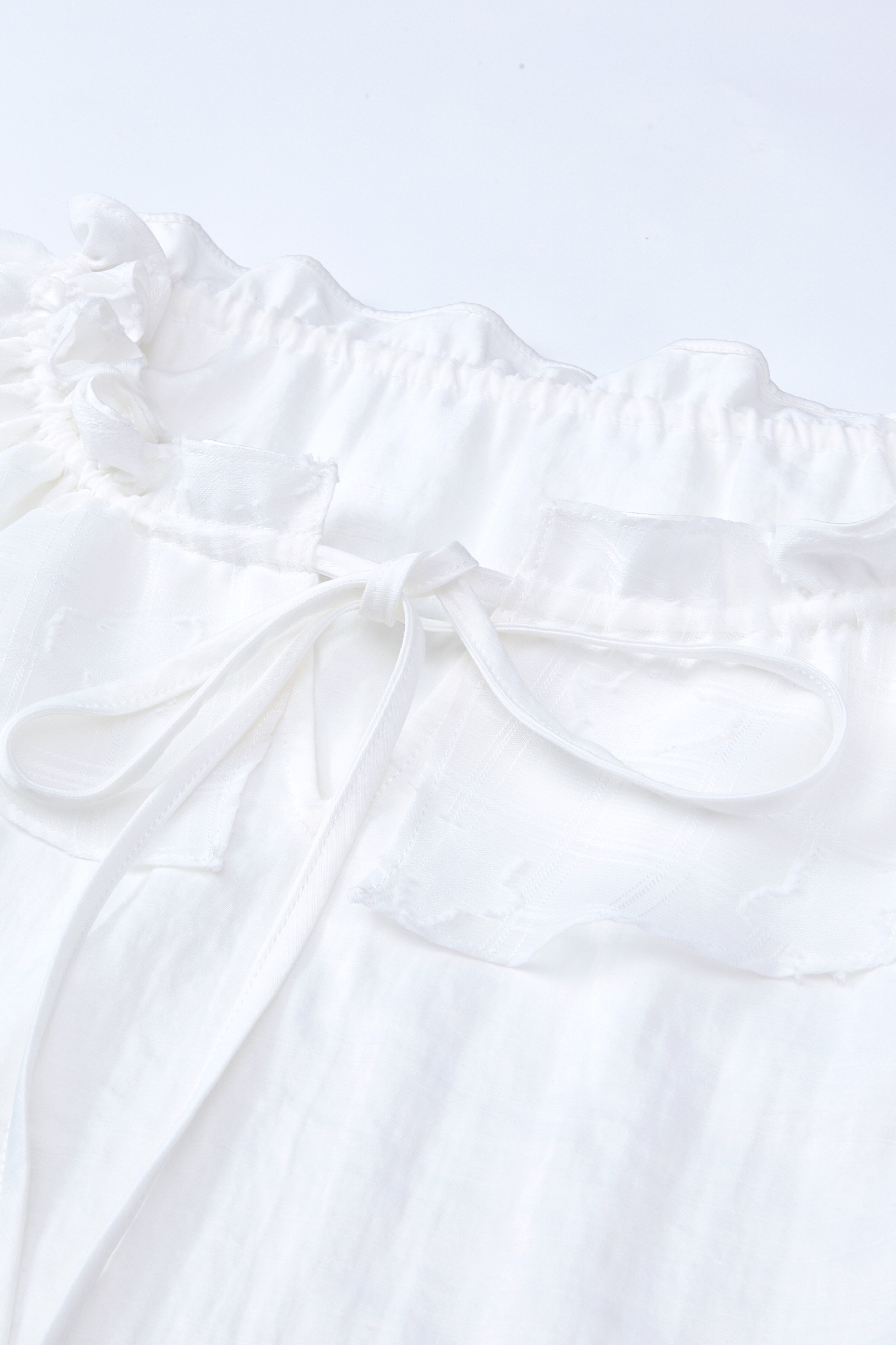 White Sweet-Style Shirt