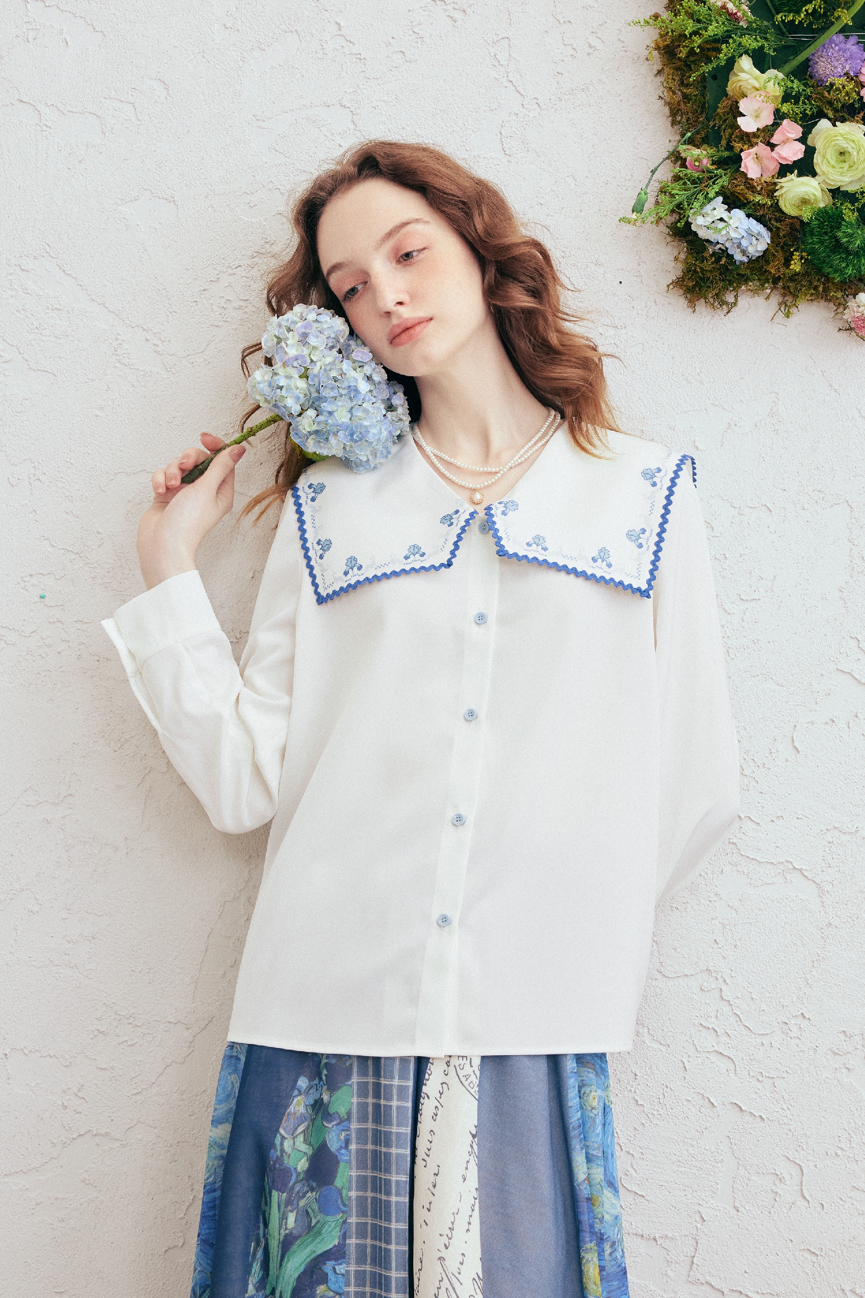 Sailor Collar Shirt