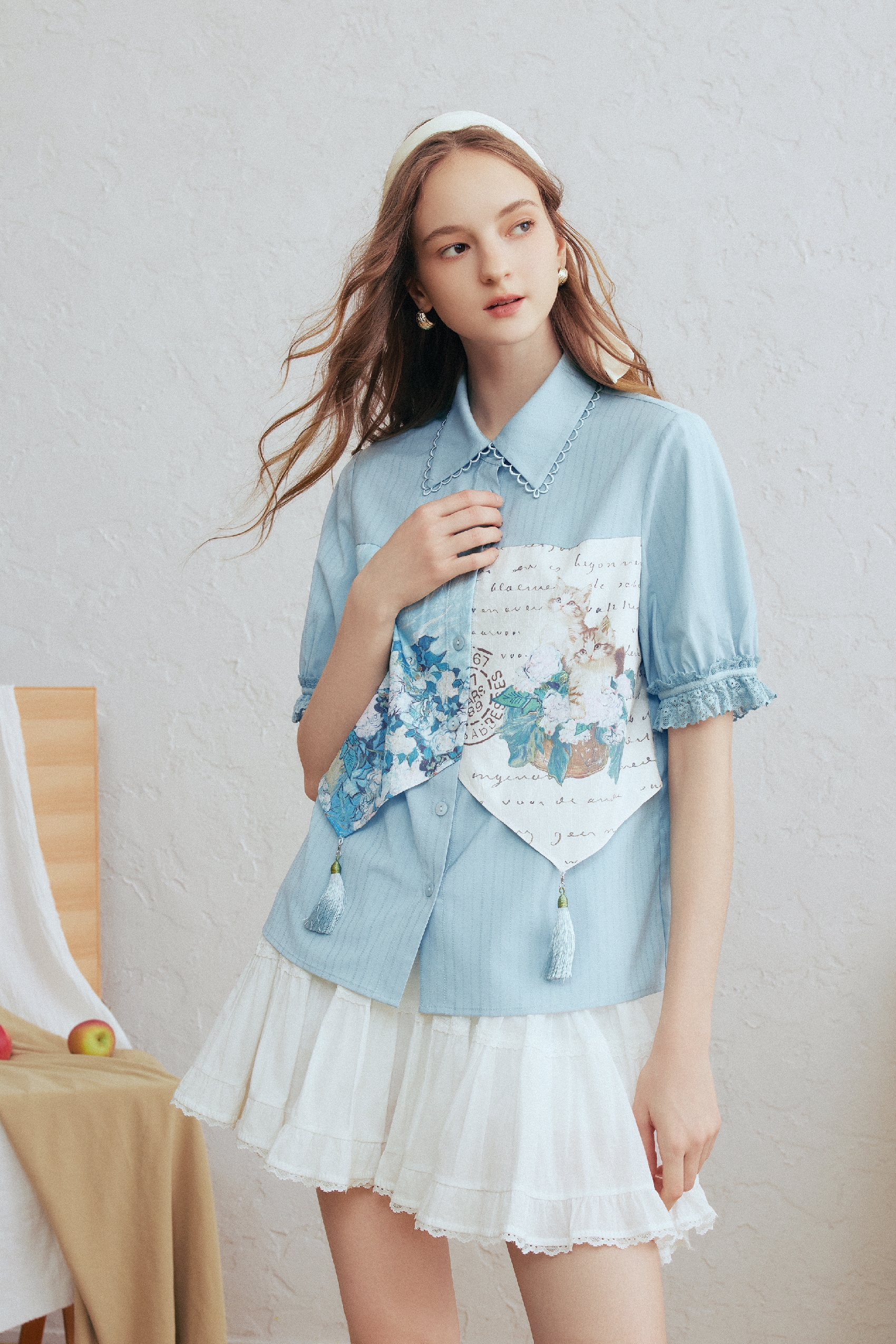 Oil Painting Print Shirt