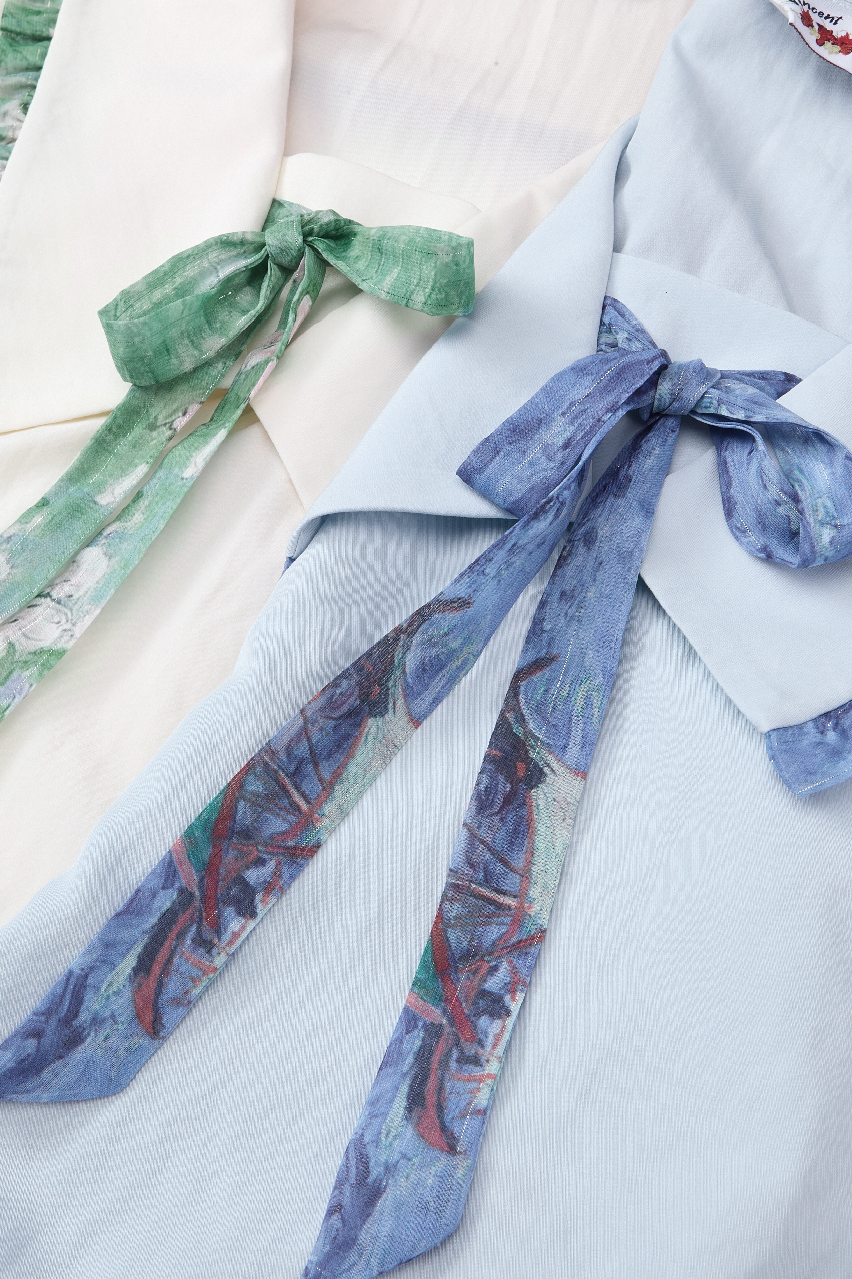 Ruffle Embroidered Shirt