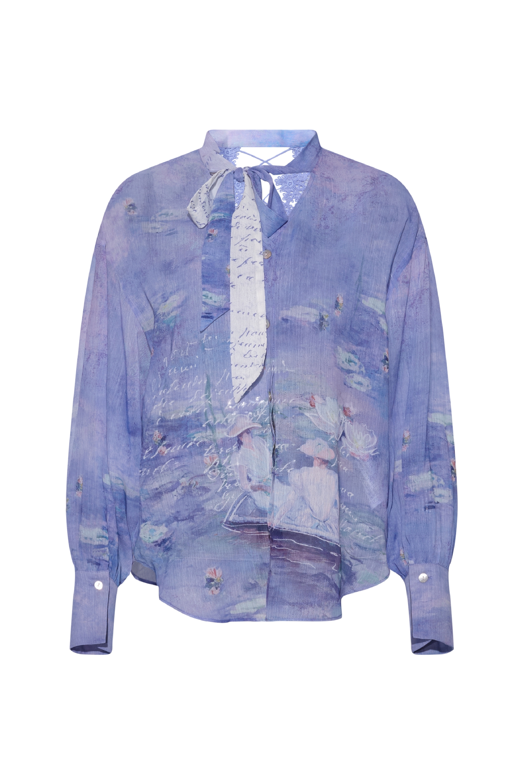 Printed Long Sleeve Shirt