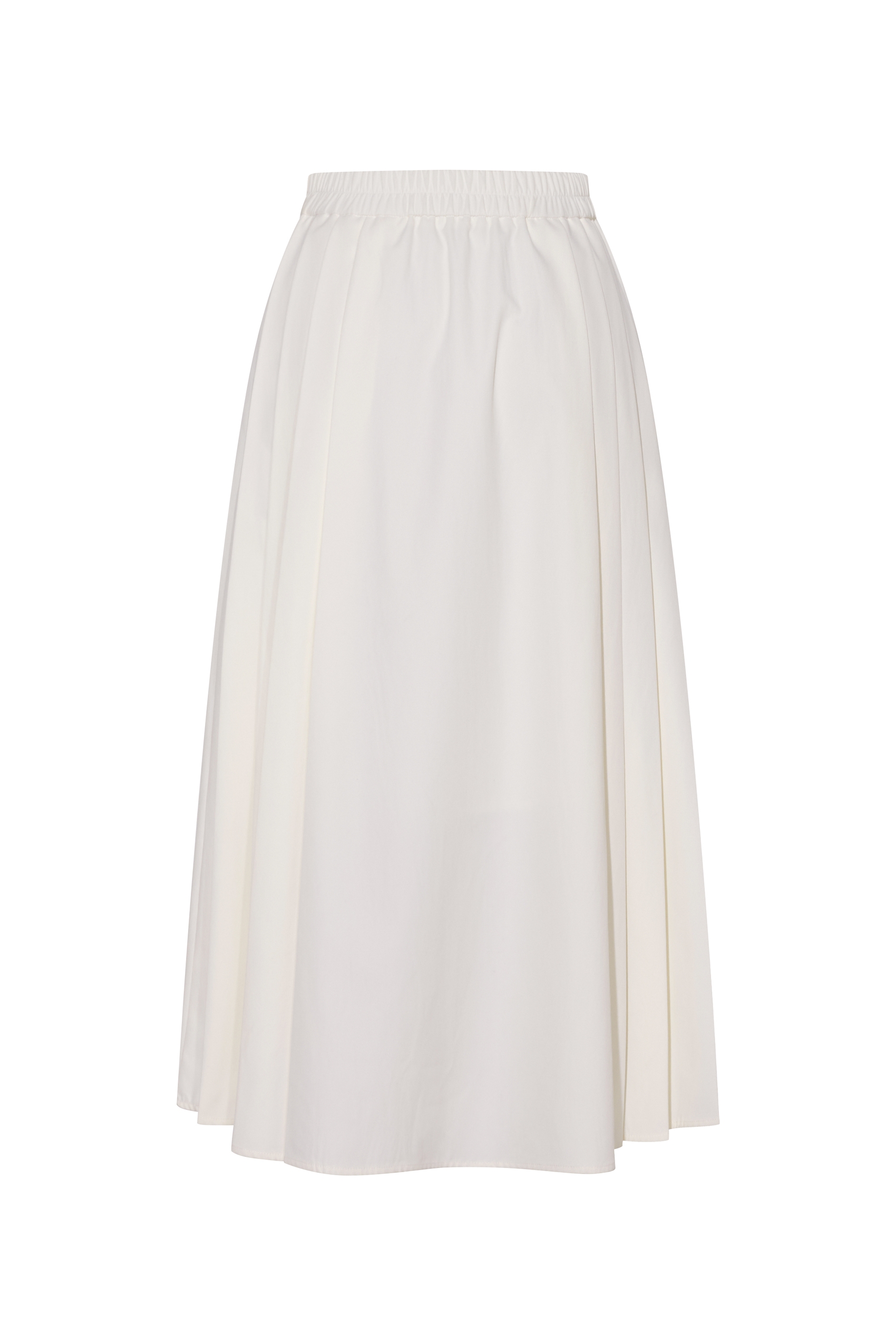 Vintage Print Midi Skirt