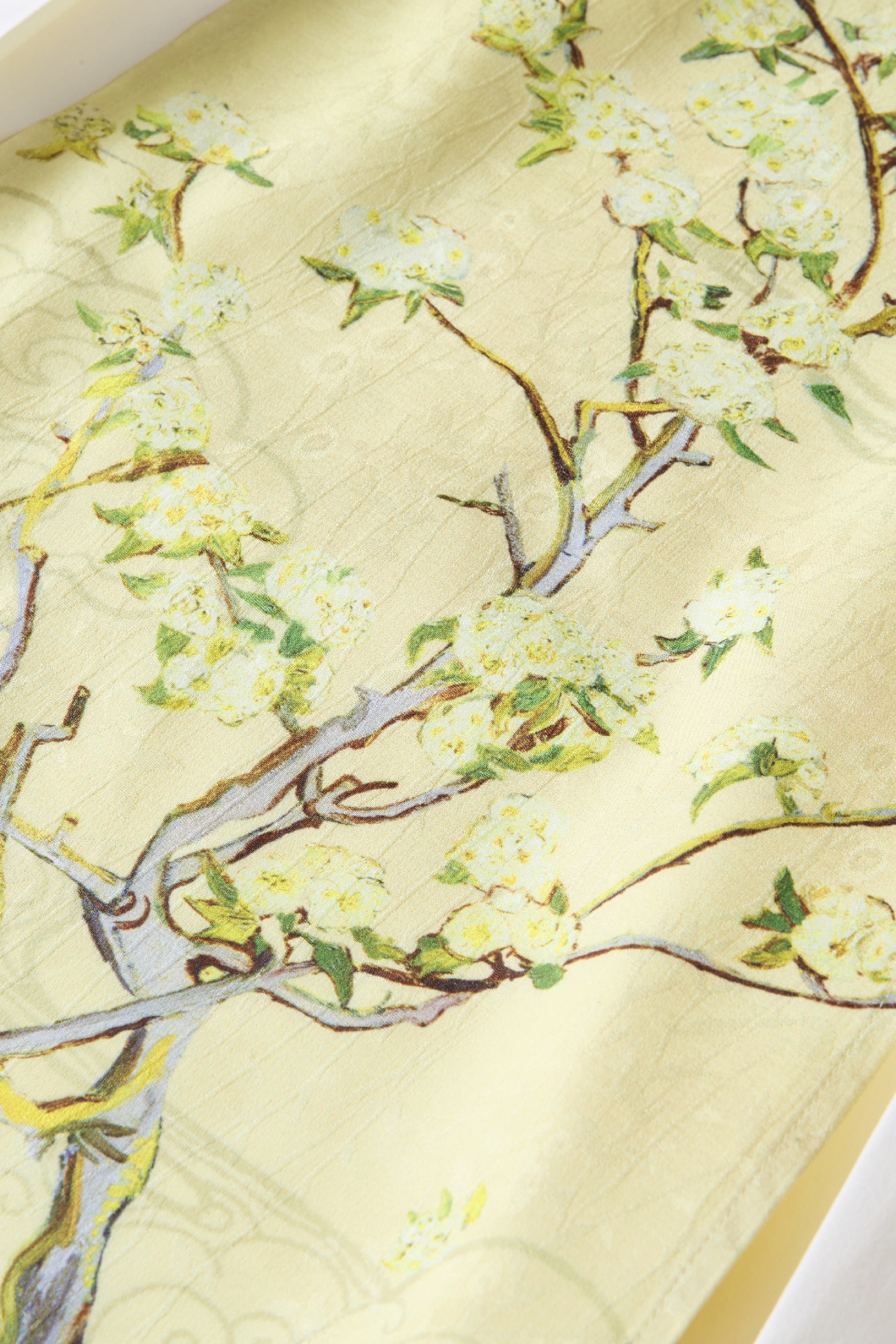 Vintage Print Midi Skirt