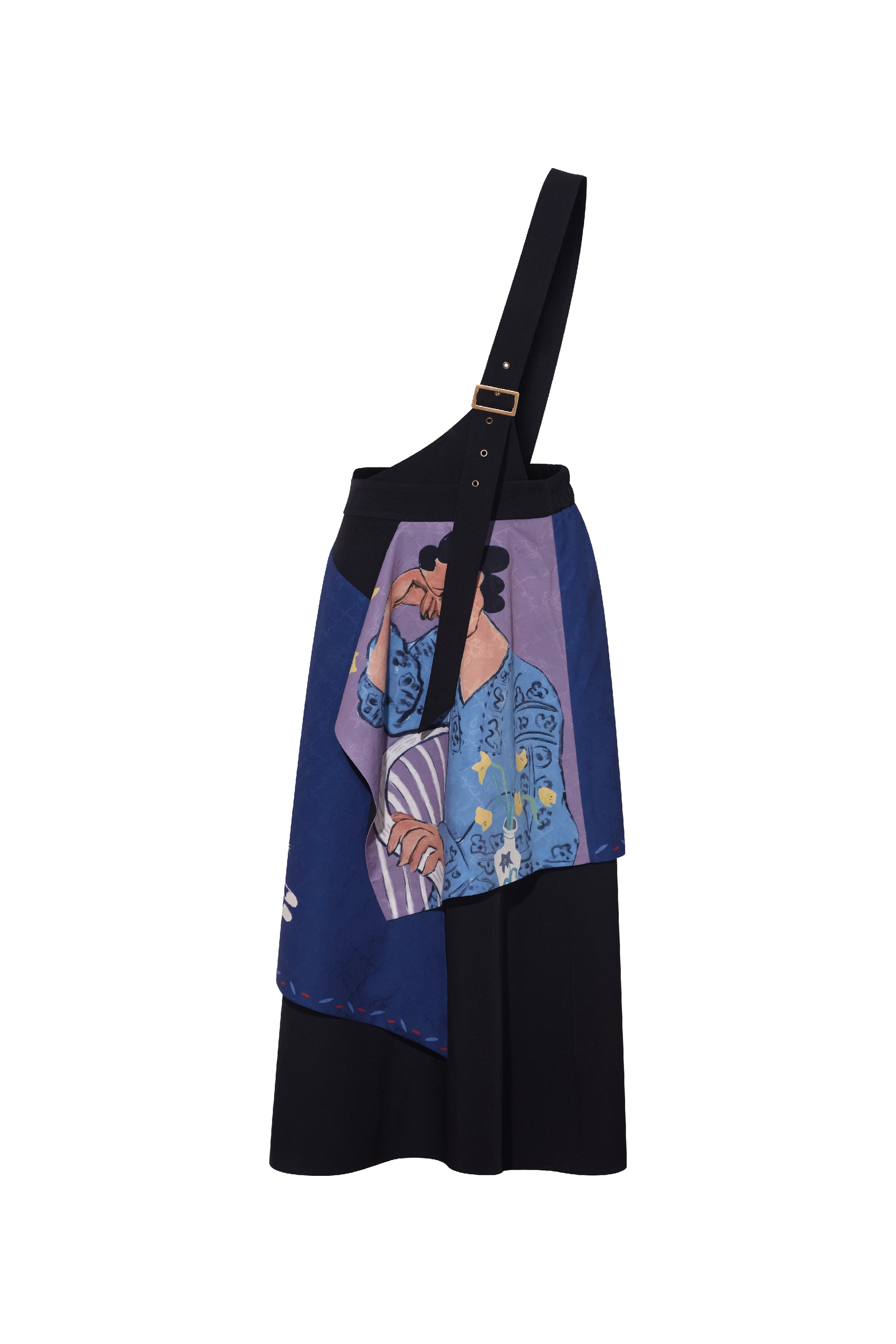 Vintage Patchwork Pinafore Dress