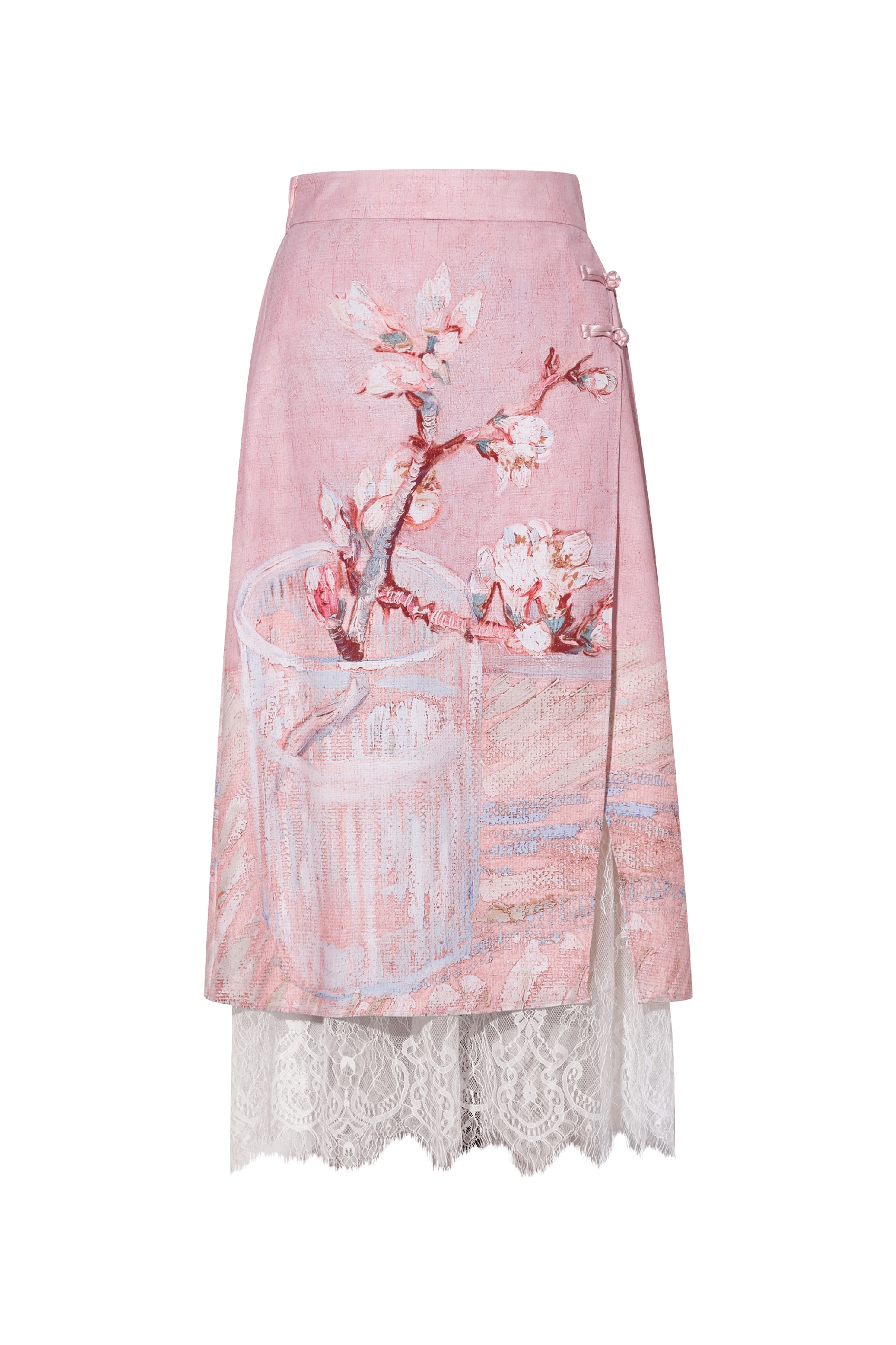 Pink A-Line Skirt